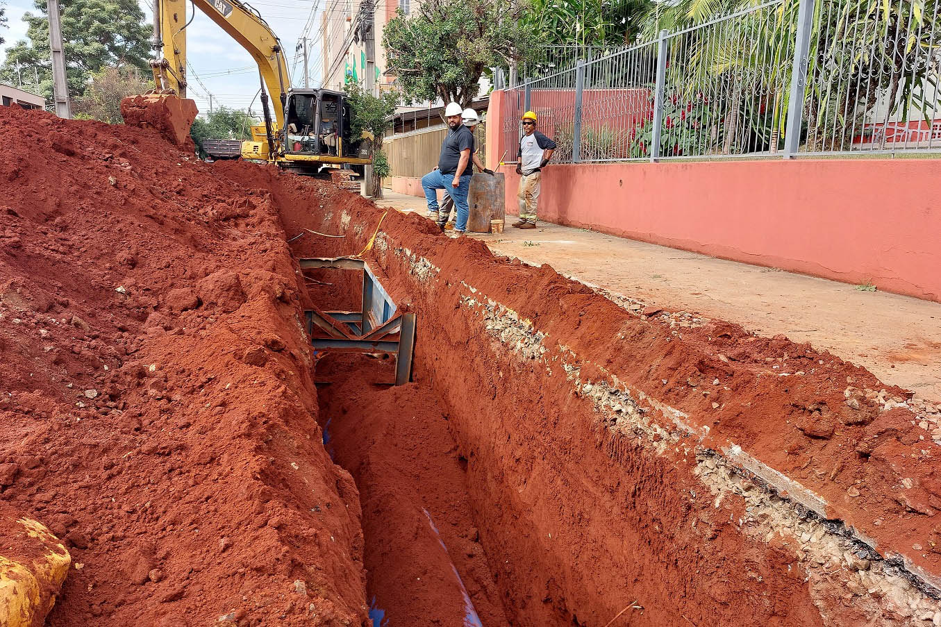 Nova adutora vai melhorar transporte de água para região Oeste de Londrina