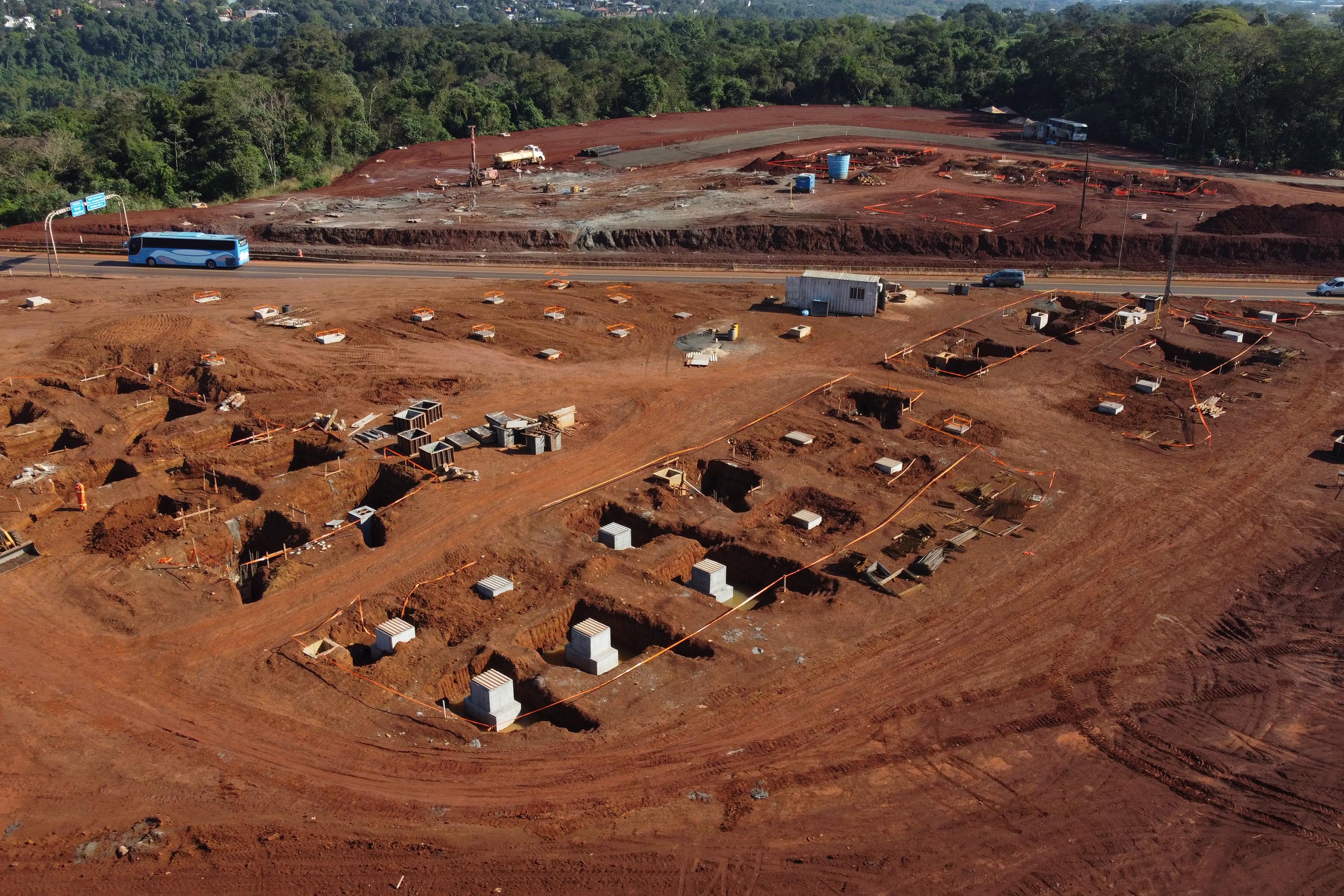 35%: Rodovia Perimetral Leste de Foz do Iguaçu ultrapassa um terço de execução