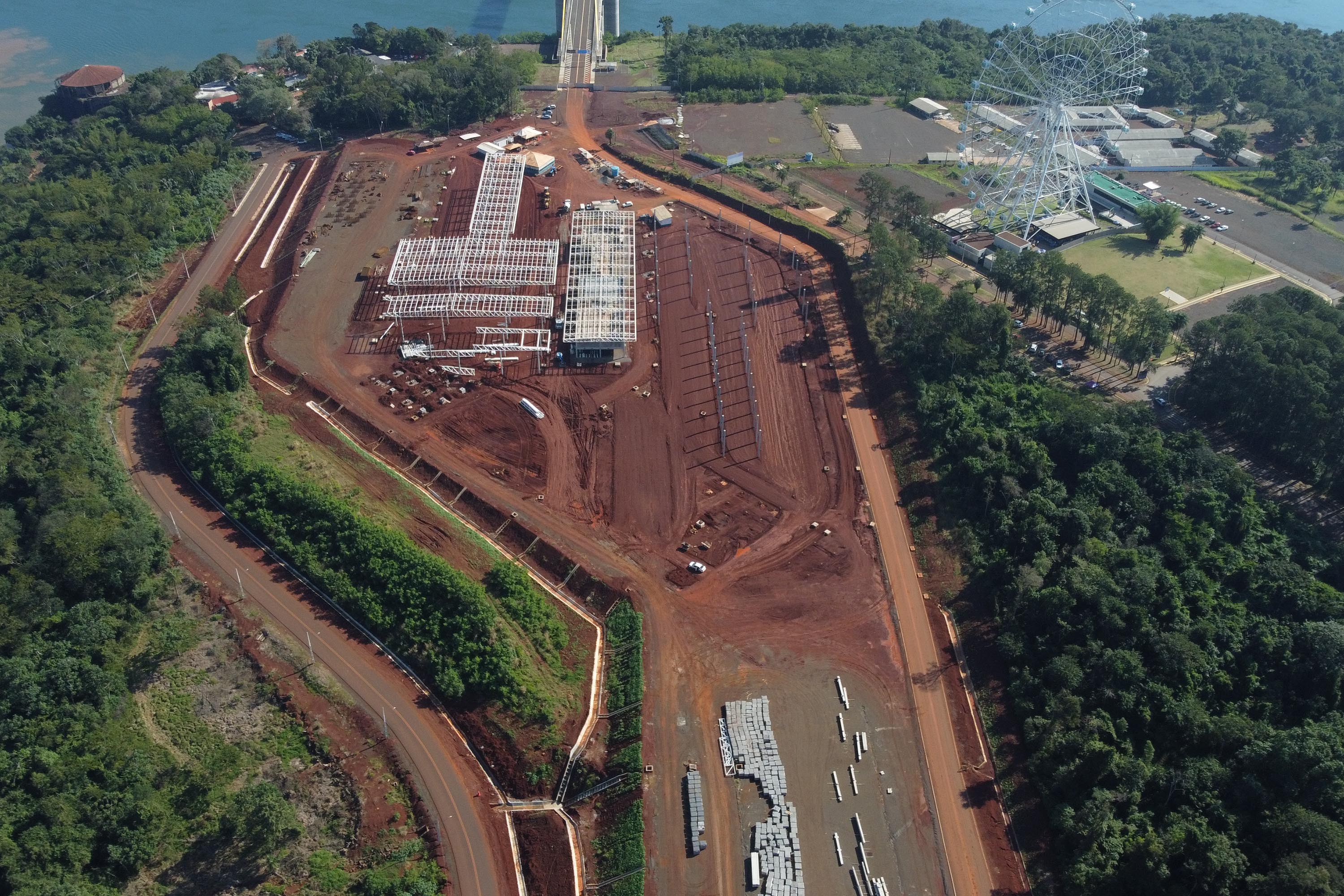 35%: Rodovia Perimetral Leste de Foz do Iguaçu ultrapassa um terço de execução