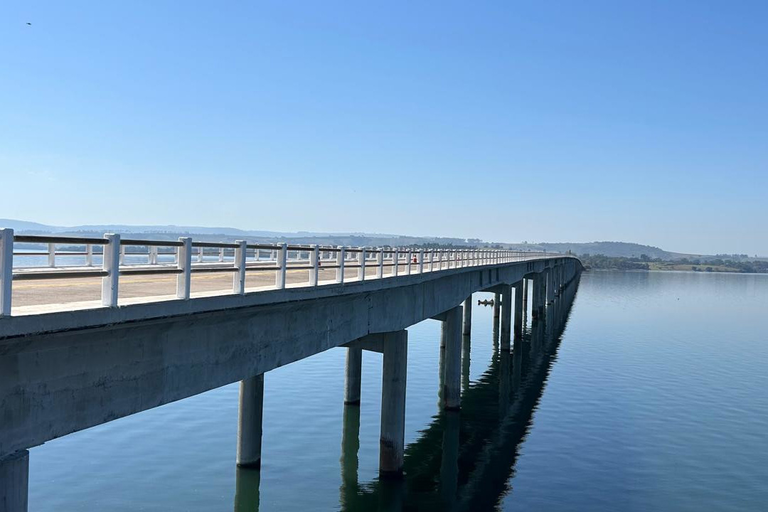 PR-218 e SP-249 Ponte da Represa de Chavantes reforma