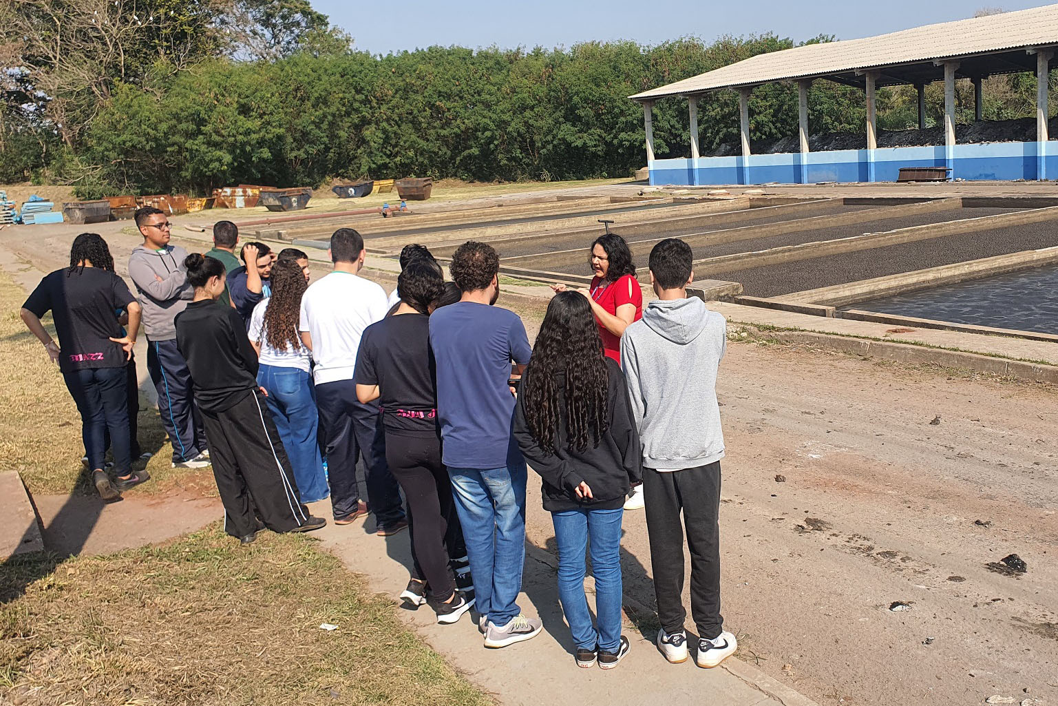 Jovens aprenderam uso correto da rede de esgoto e vão ensinar familiares - Sara Ferreira de Melo, da Escola Estadual de Floriano