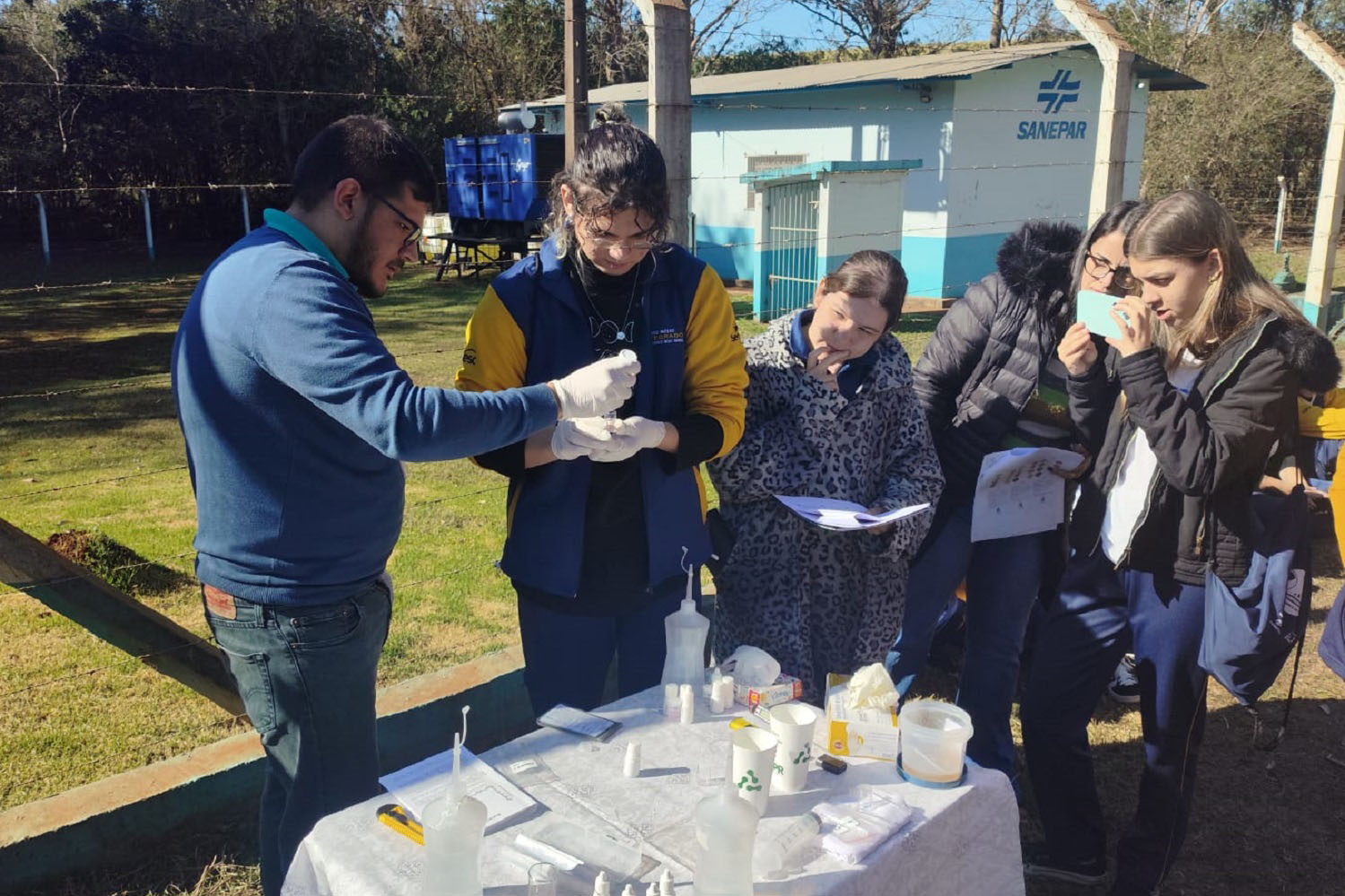 Projeto voltado para jovens mostra caminho da água da escola ao rio
