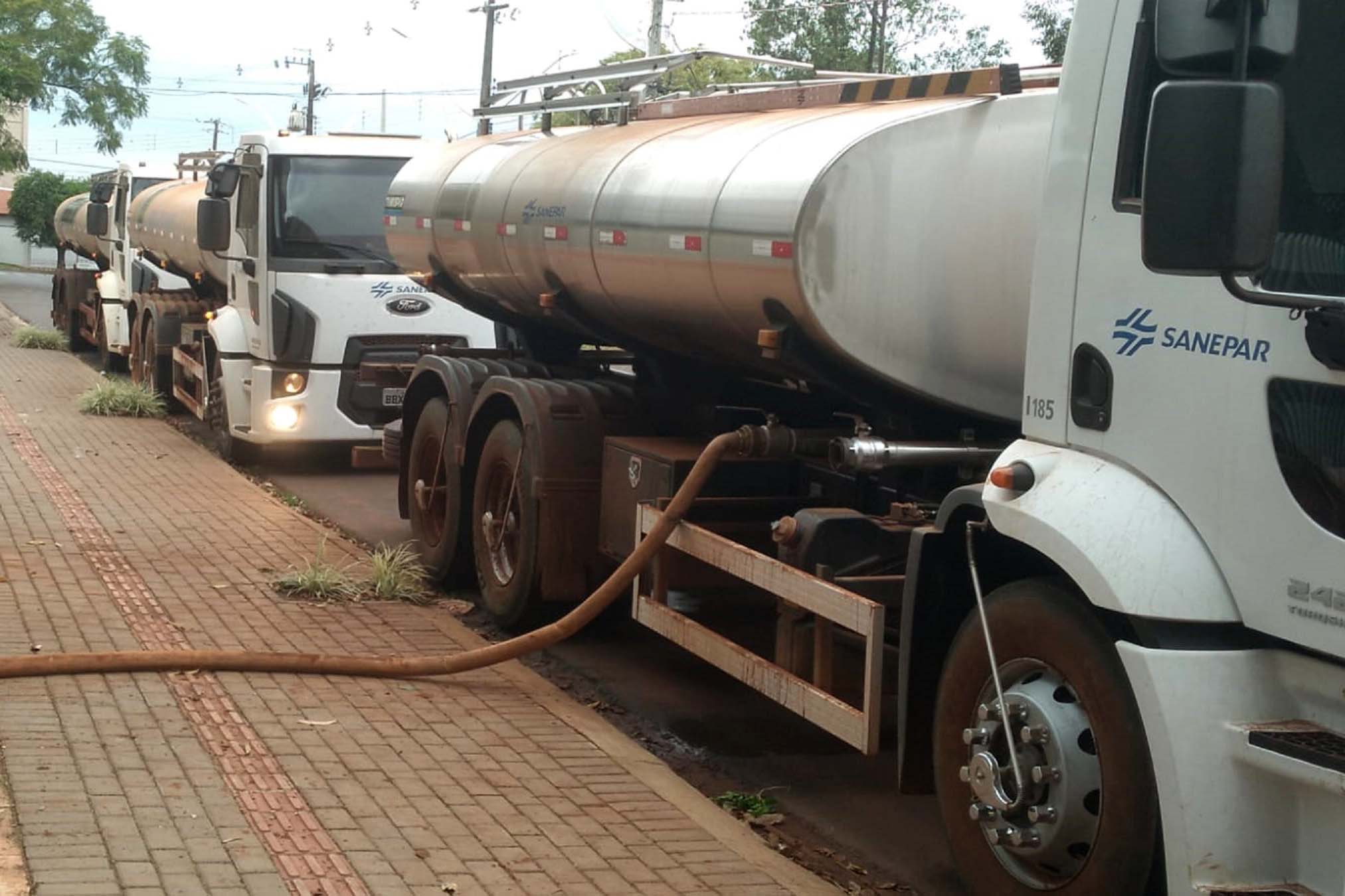 Sanepar direciona esforços para garantir abastecimento em Goioerê