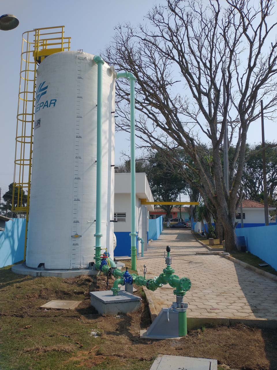 Sanepar amplia em 100% a produção de água tratada em Porto Amazonas