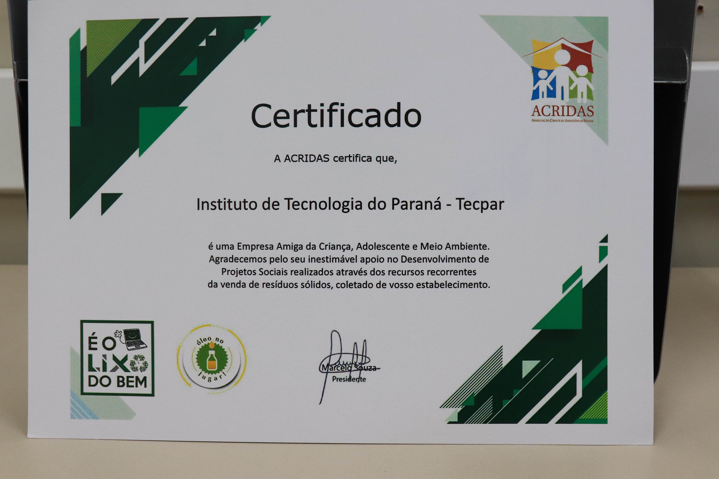 PROGRAMA DE VOLUNTARIADO DO TECPAR JÁ IMPACTOU 20 MIL PESSOAS