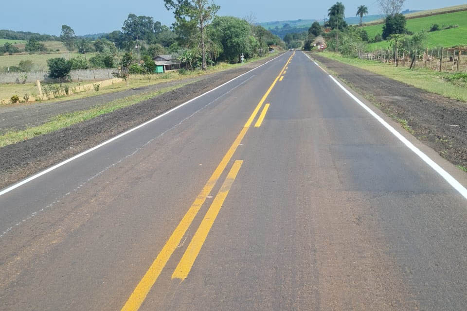 PC-158 conservação Laranjeiras do Sul a Rio Bonito do Iguaçu