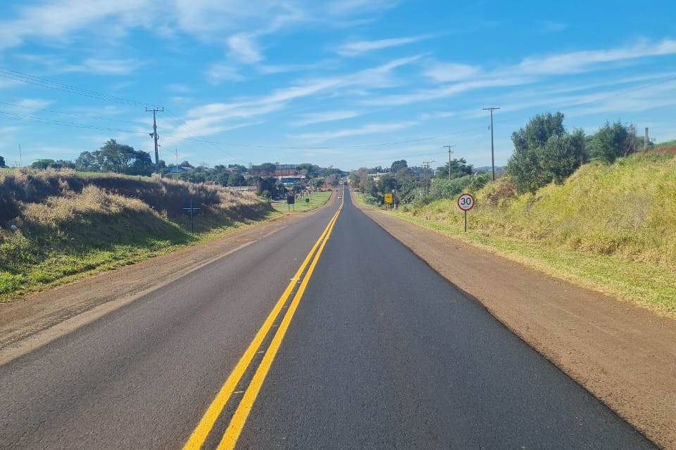 PC-158 conservação Laranjeiras do Sul a Rio Bonito do Iguaçu