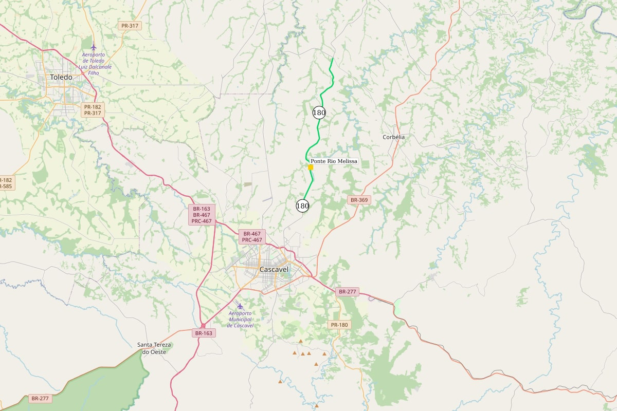 DER NOVA PONTE RIO MELISSA OBRAS