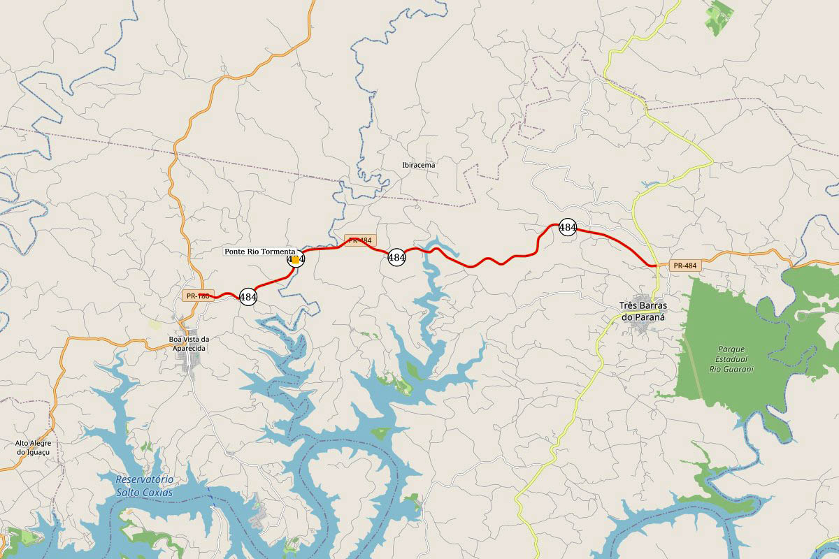 Ponte entre Boa Vista da Aparecida e Três Barras do Paraná recebe melhorias