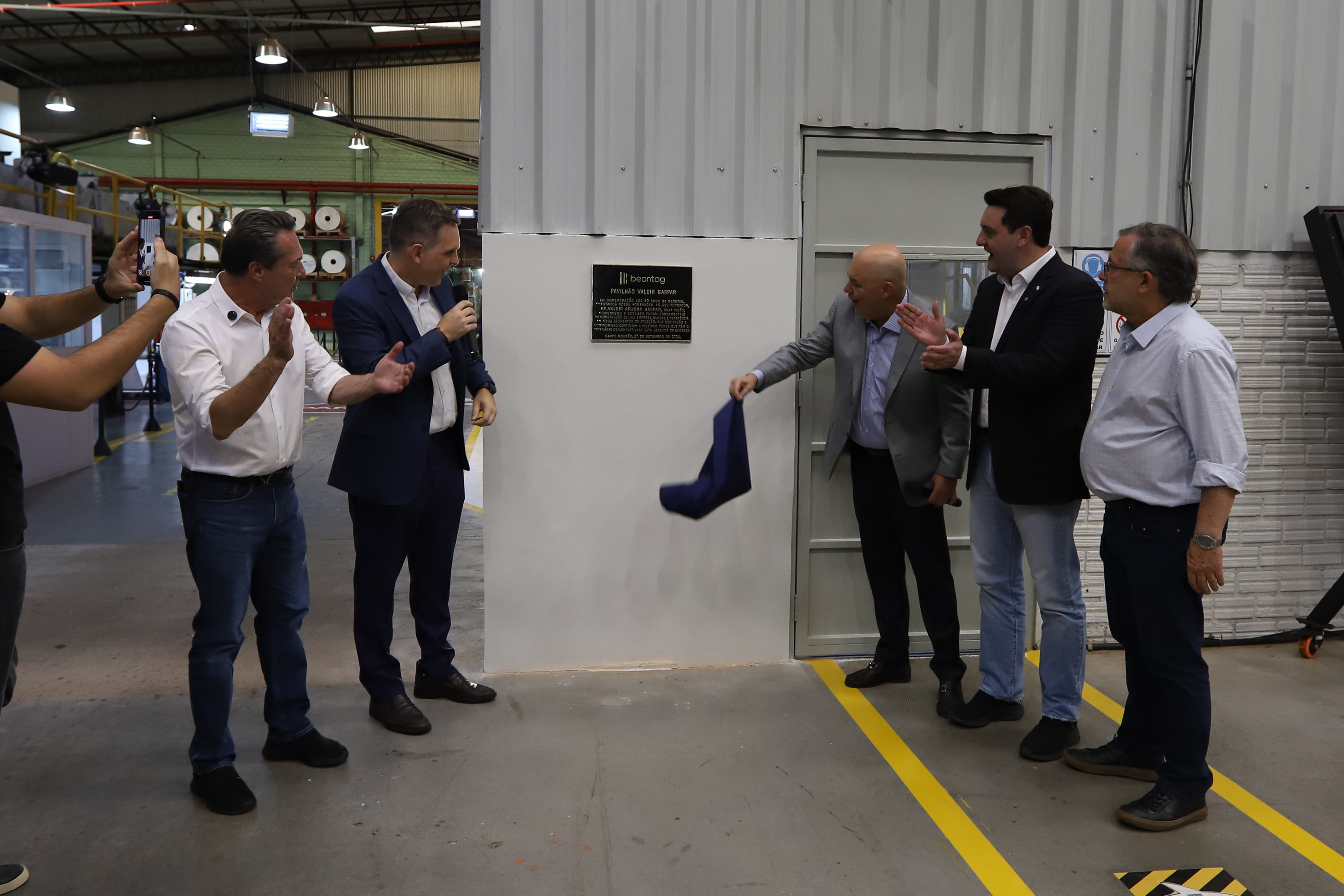 O governador Carlos Massa Ratinho Junior participa nesta sexta-feira (27) de evento de comemoração de 40 anos da Beontag, em Campo Mourão.