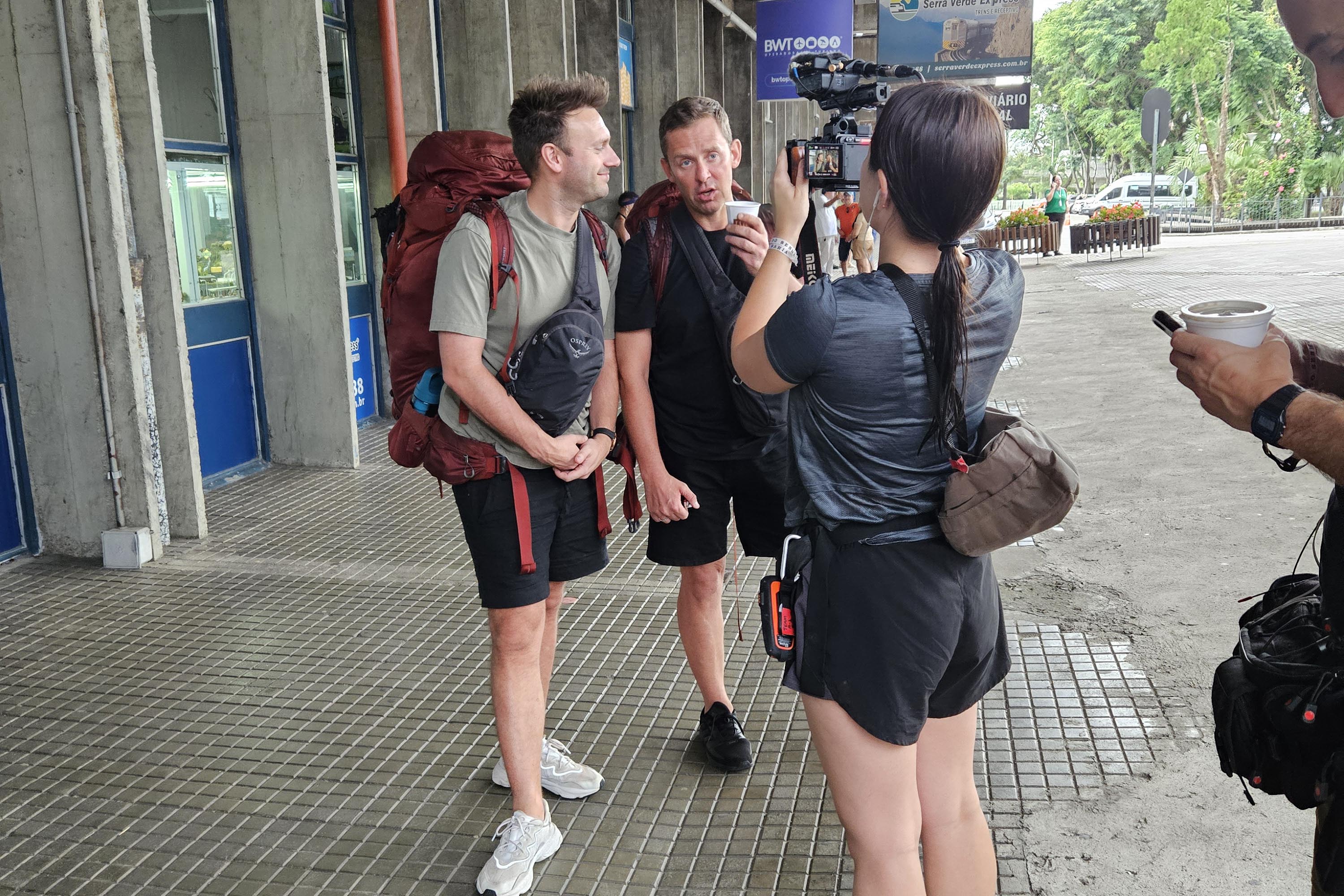 Trem turístico do Paraná é destaque em reality show de emissora europeia