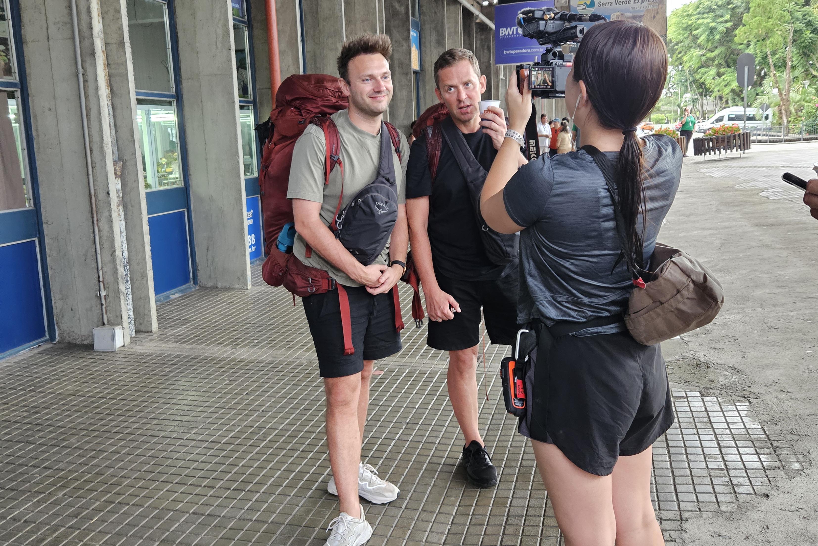 Trem turístico do Paraná é destaque em reality show de emissora europeia