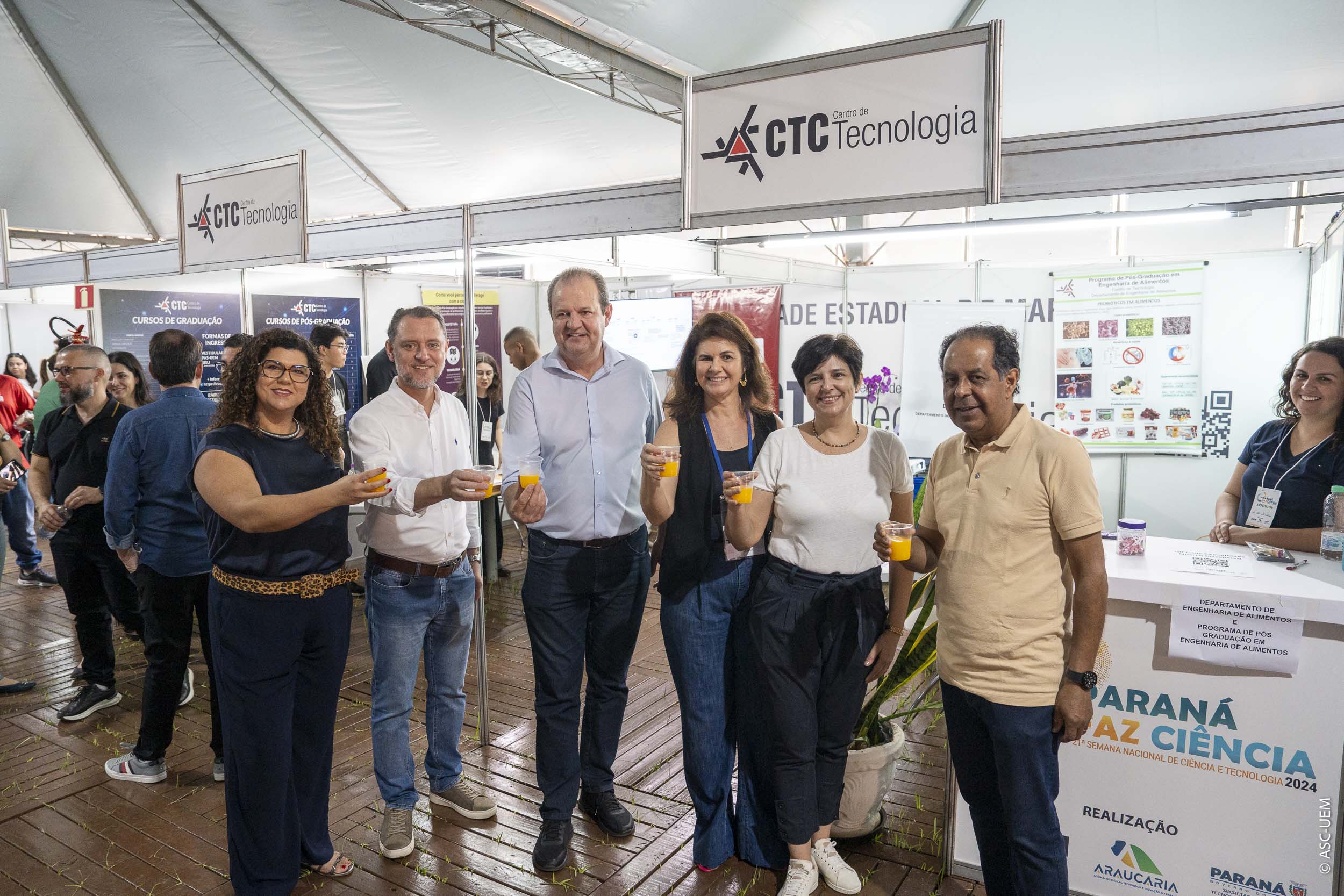 Pavilhão científico encanta visitantes e abre Paraná Faz Ciência na UEM