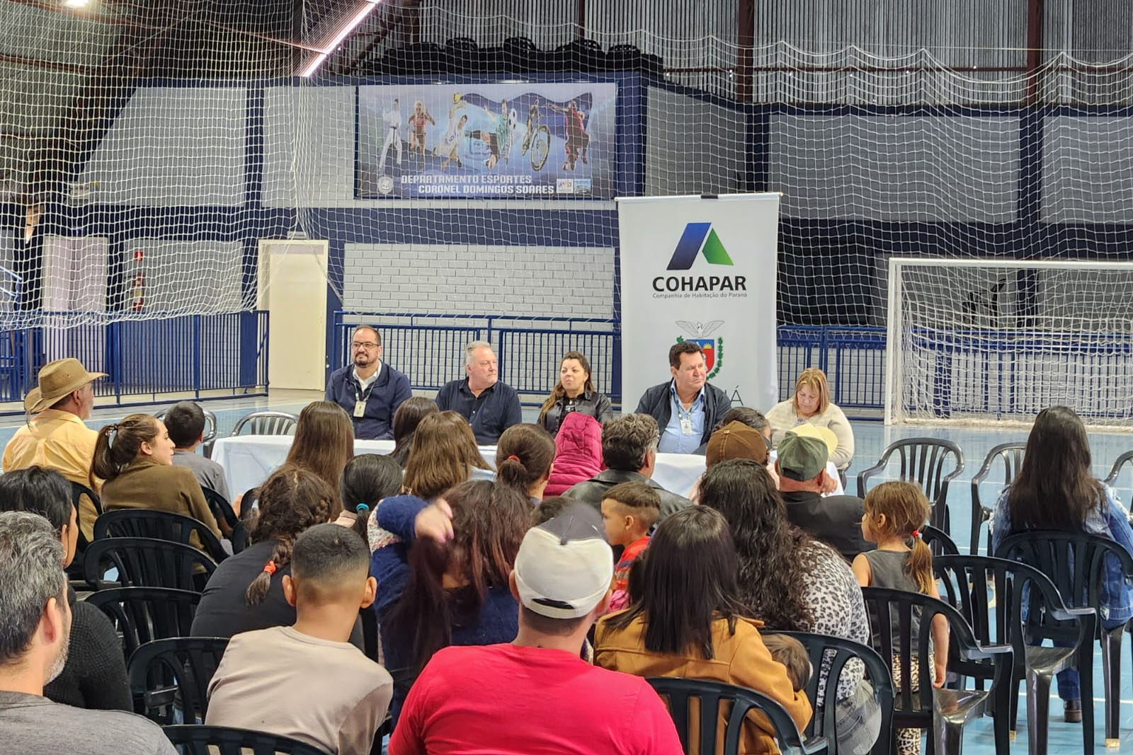 COHAPAR Entrega de moradias em Coronel Domingos Soares