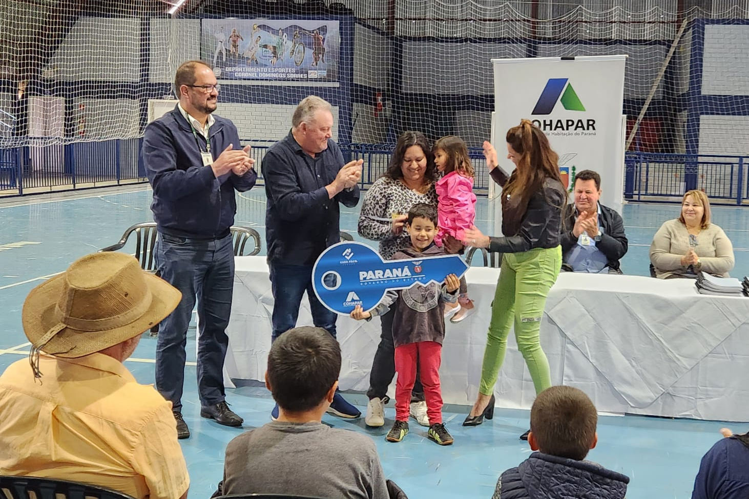 COHAPAR Entrega de moradias em Coronel Domingos Soares