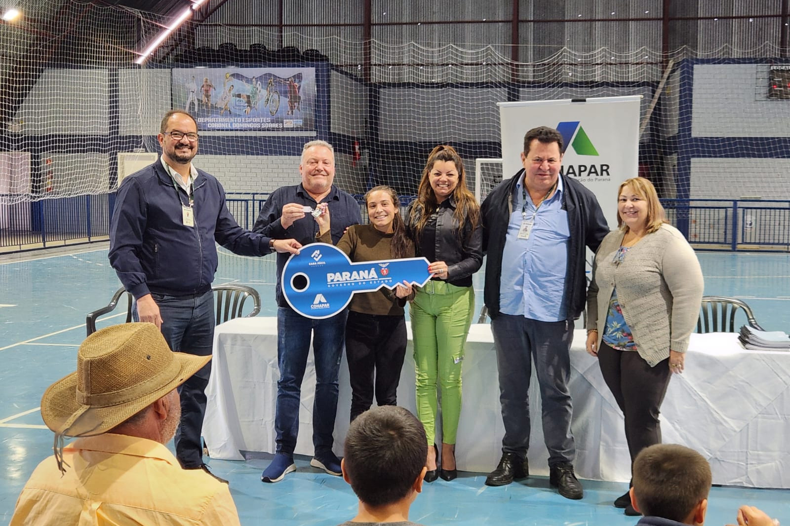 COHAPAR Entrega de moradias em Coronel Domingos Soares