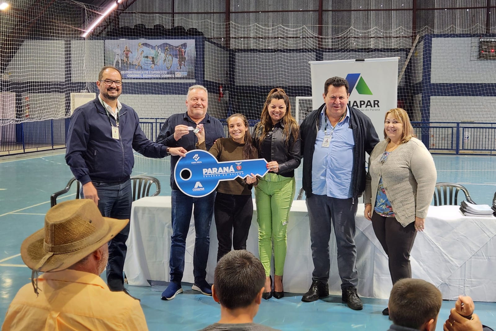 COHAPAR Entrega de moradias em Coronel Domingos Soares