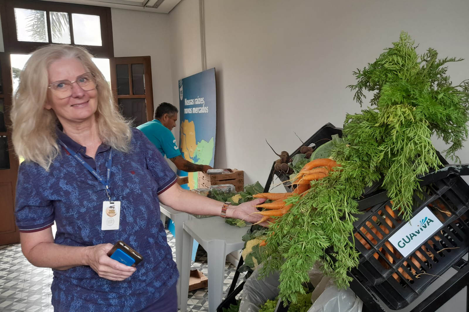 Produtores da Bacia do Miringuava fazem Feira de Produtos Sustentáveis na Sanepar