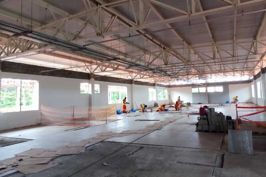 Perimetral Foz do Iguaçu Perimetral Leste de Foz chega a 48,64% e terá terceiro turno de trabalho