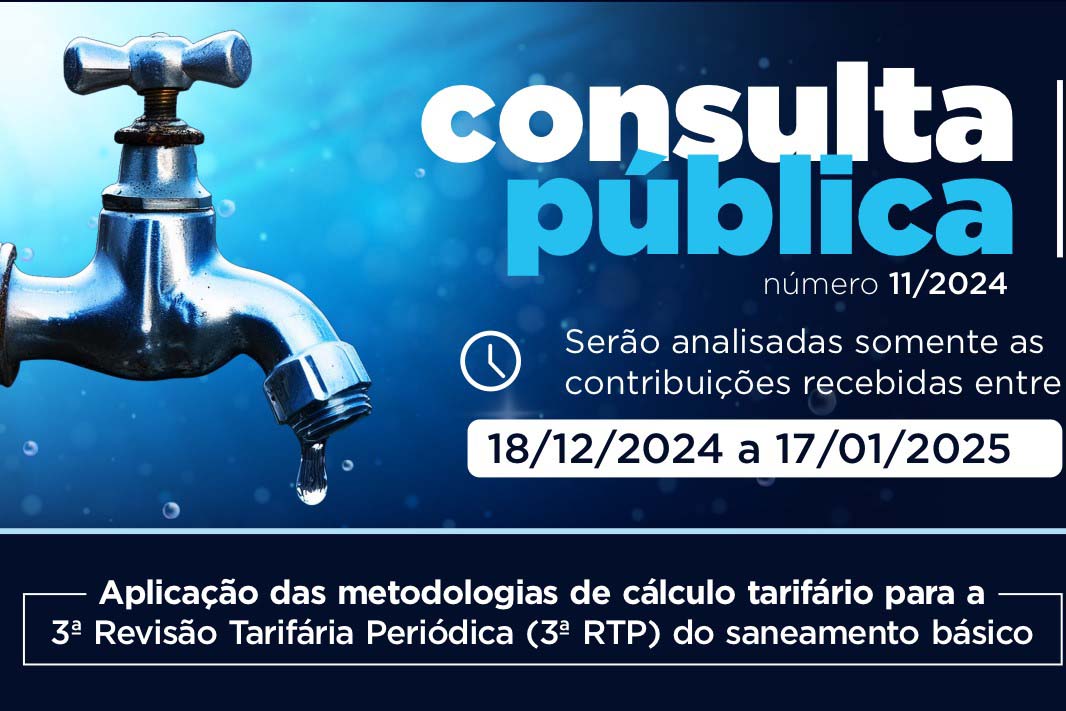 Agepar abre consulta pública apresentando resultados parciais de fatores que compõem a 3ª Revisão Tarifária Periódica do saneamento