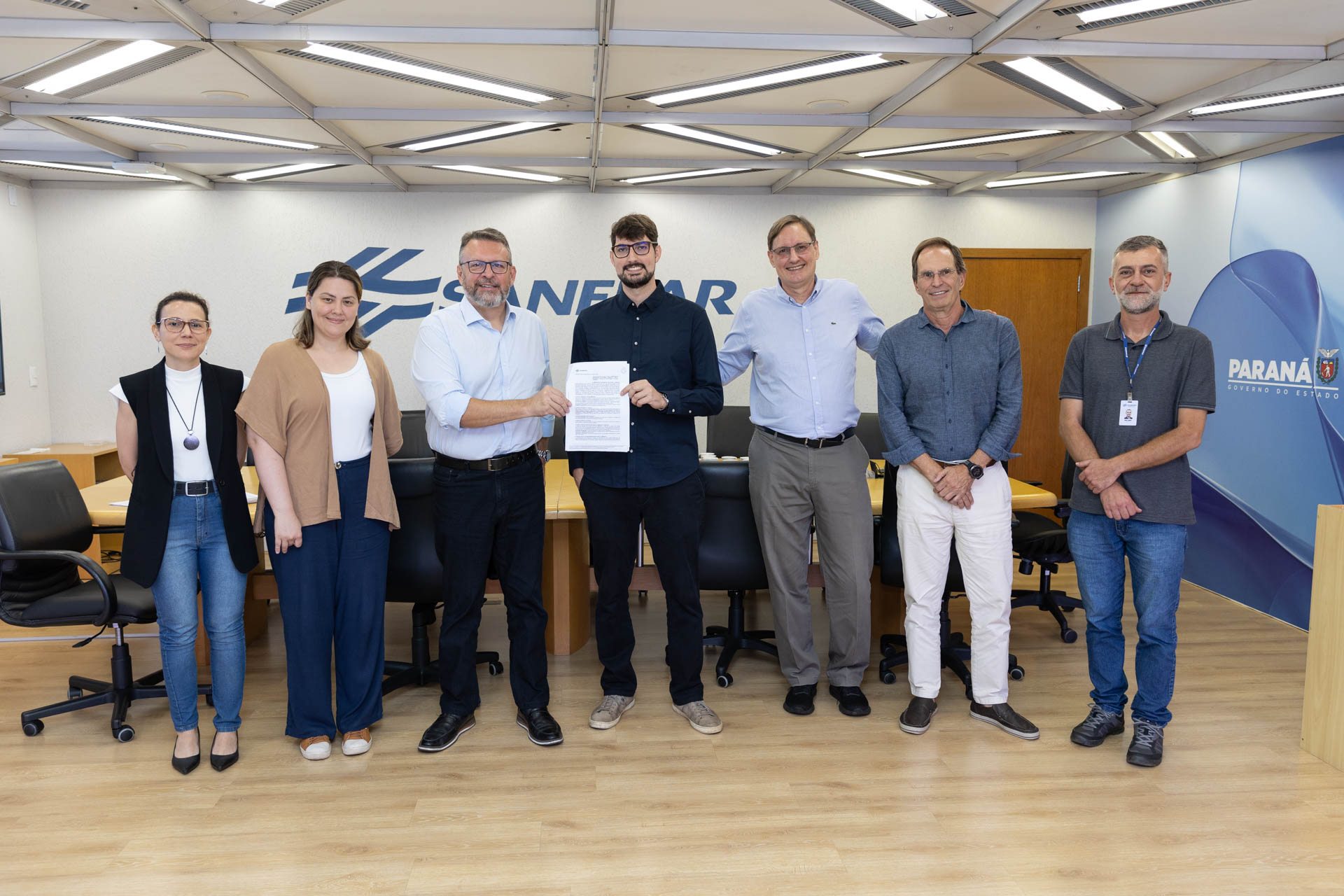 Sanepar e SPVS firmam acordo de trabalho na Região Metropolitana de Curitiba e no Litoral do Estado