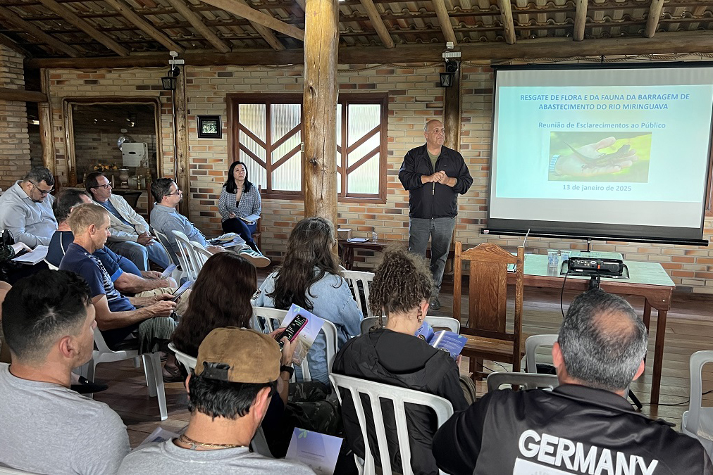 SANEPAR OBRAS DA BARRAGEM