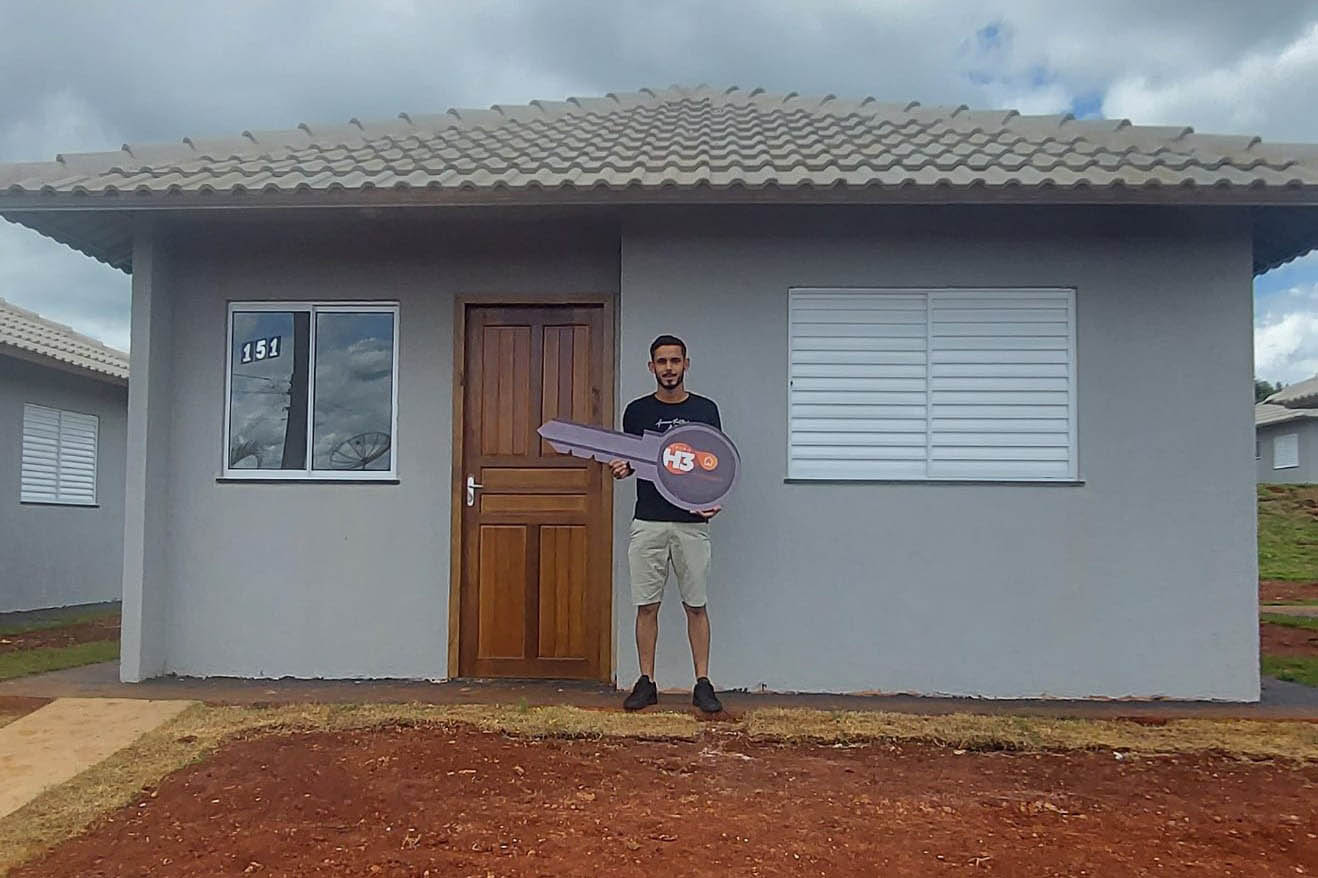 COHAPAR - Fotos das casas entregues em Sta Cruz de Monte Castelo