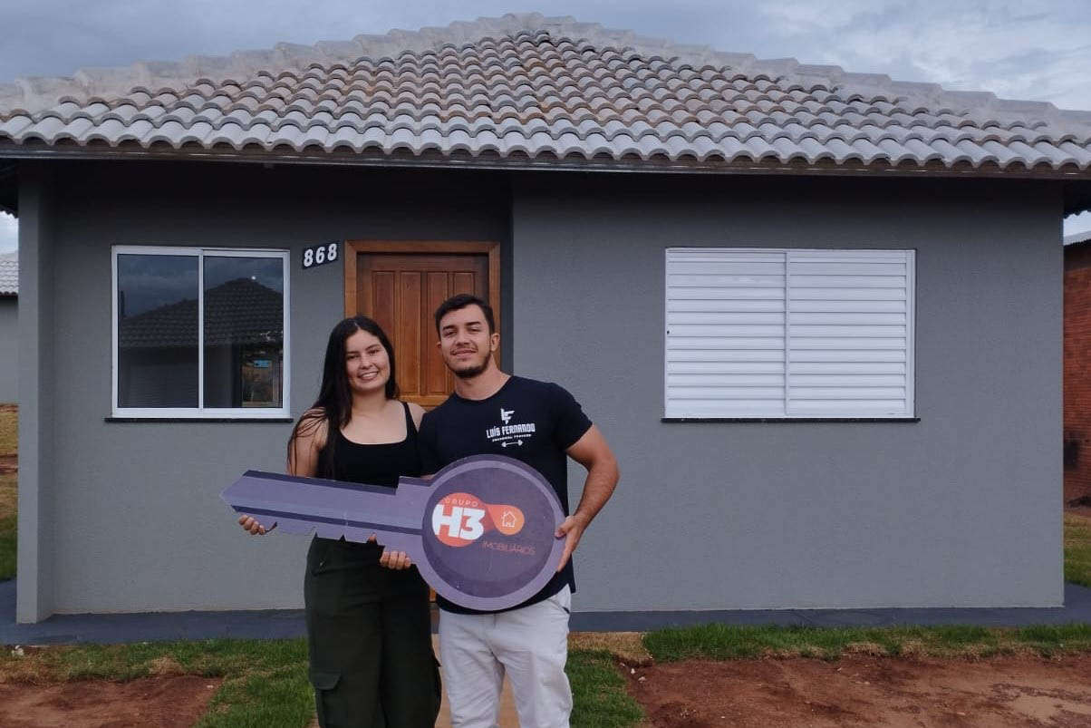 COHAPAR - Fotos das casas entregues em Sta Cruz de Monte Castelo