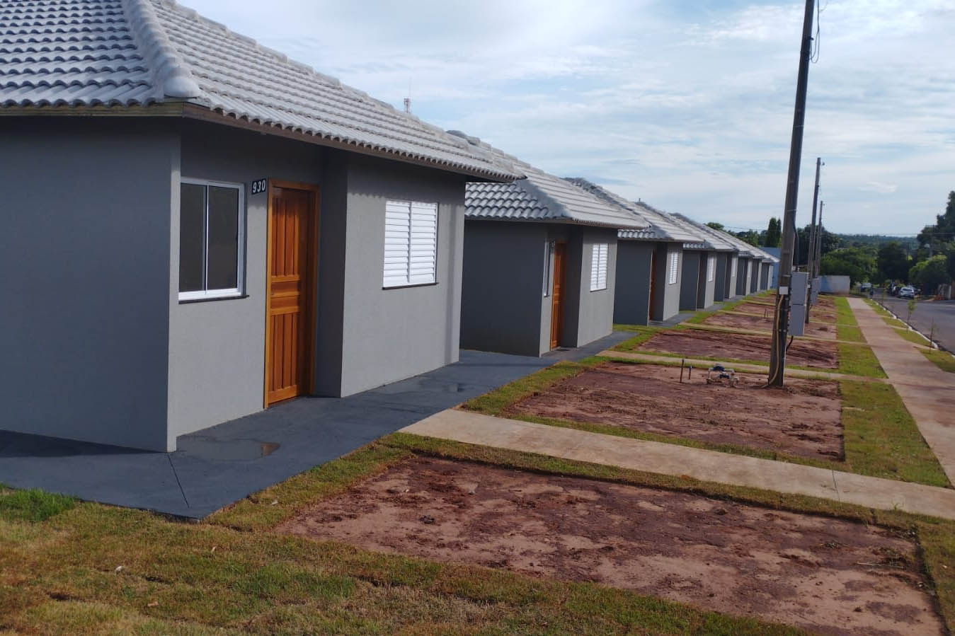 COHAPAR - Fotos das casas entregues em Sta Cruz de Monte Castelo