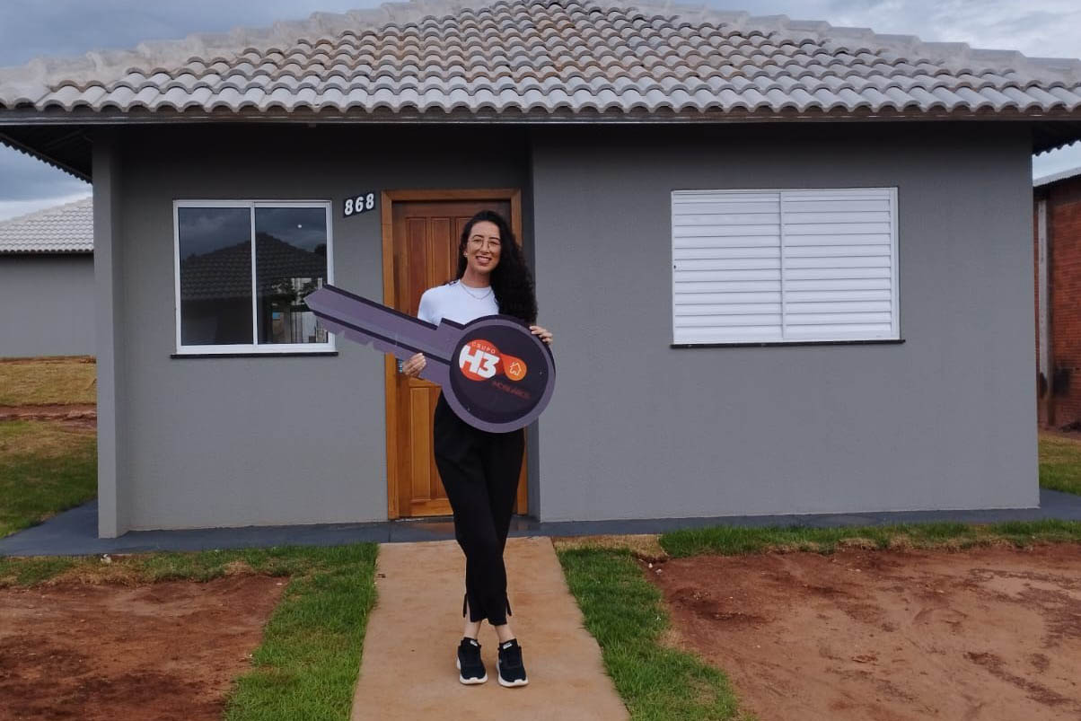 COHAPAR - Fotos das casas entregues em Sta Cruz de Monte Castelo