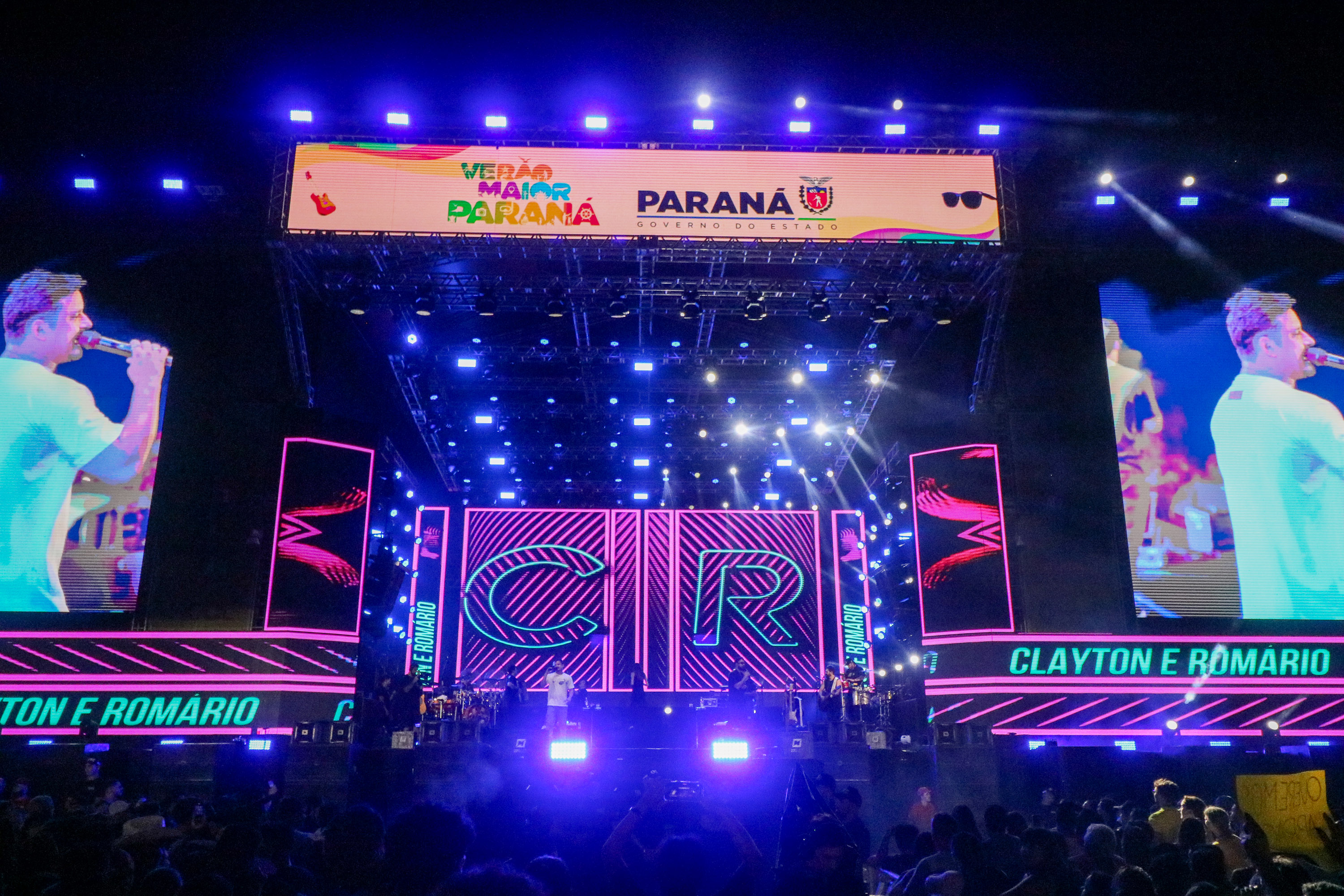 Clayton e Romario no Verao Maior Parana em Matinhos