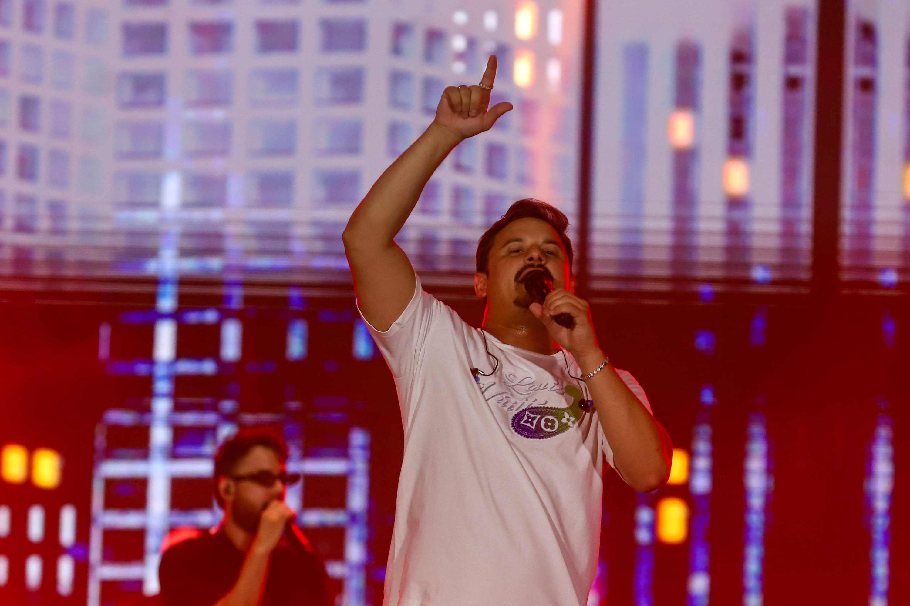 Clayton e Romario no Verao Maior Parana em Matinhos