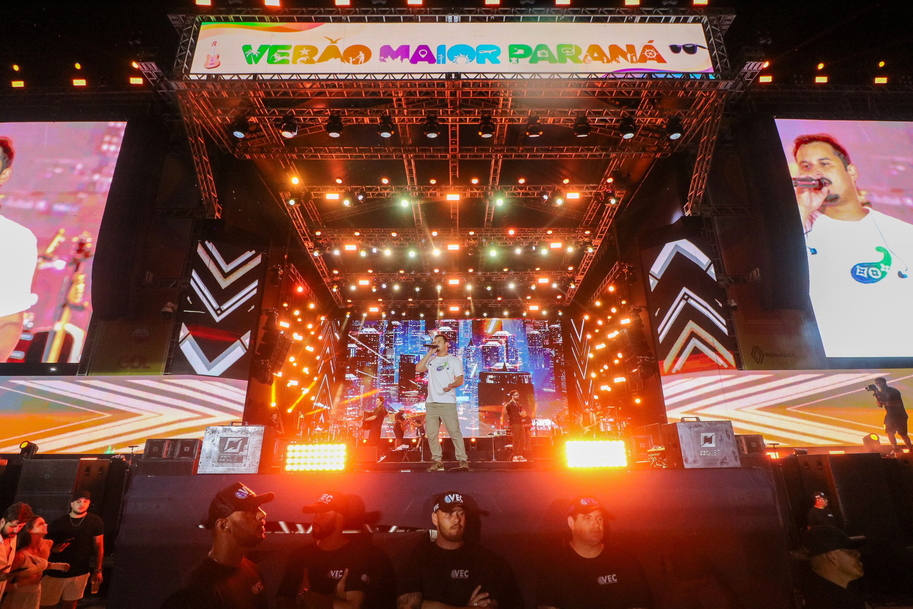 Clayton e Romario no Verao Maior Parana em Matinhos