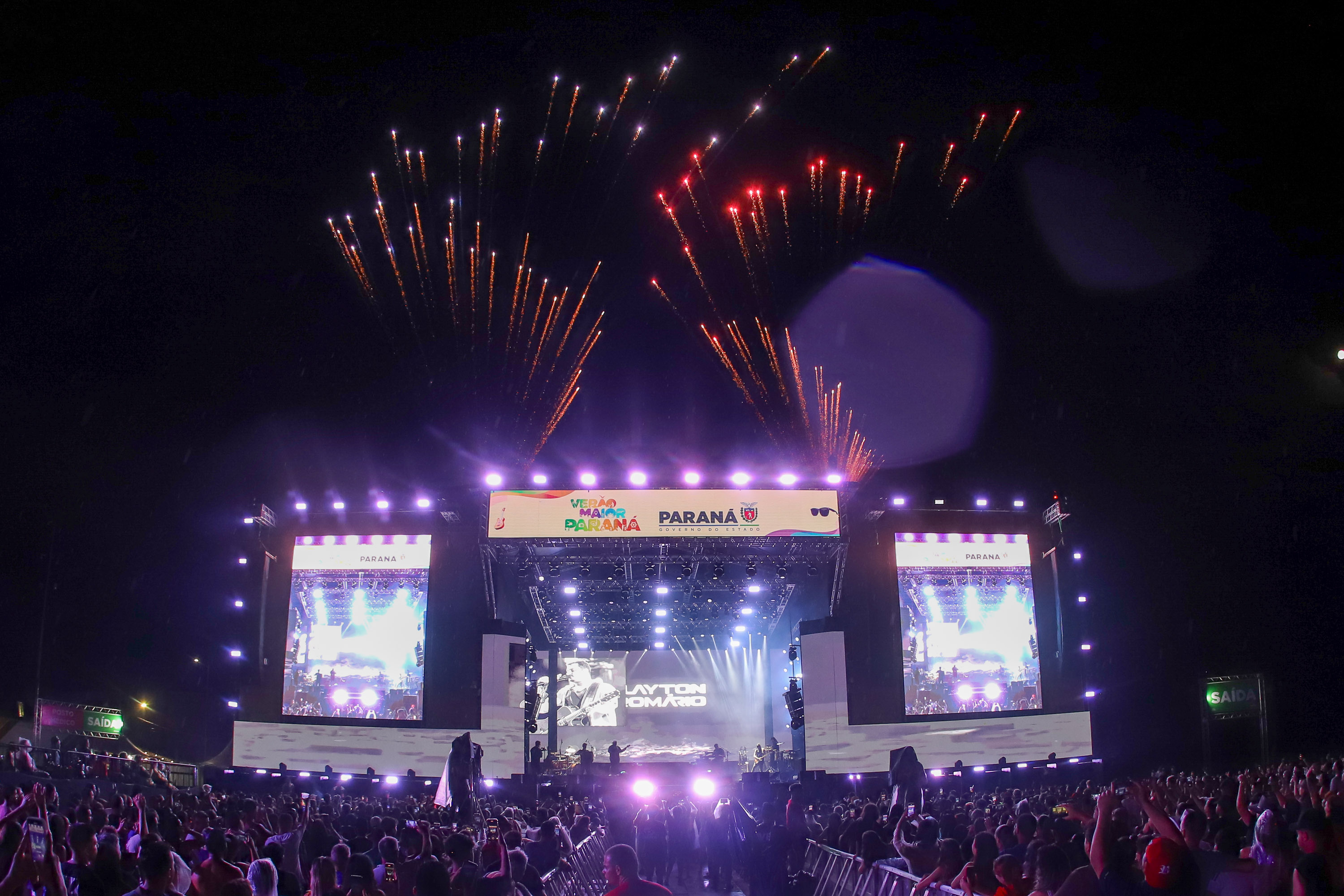 Clayton e Romario no Verao Maior Parana em Matinhos