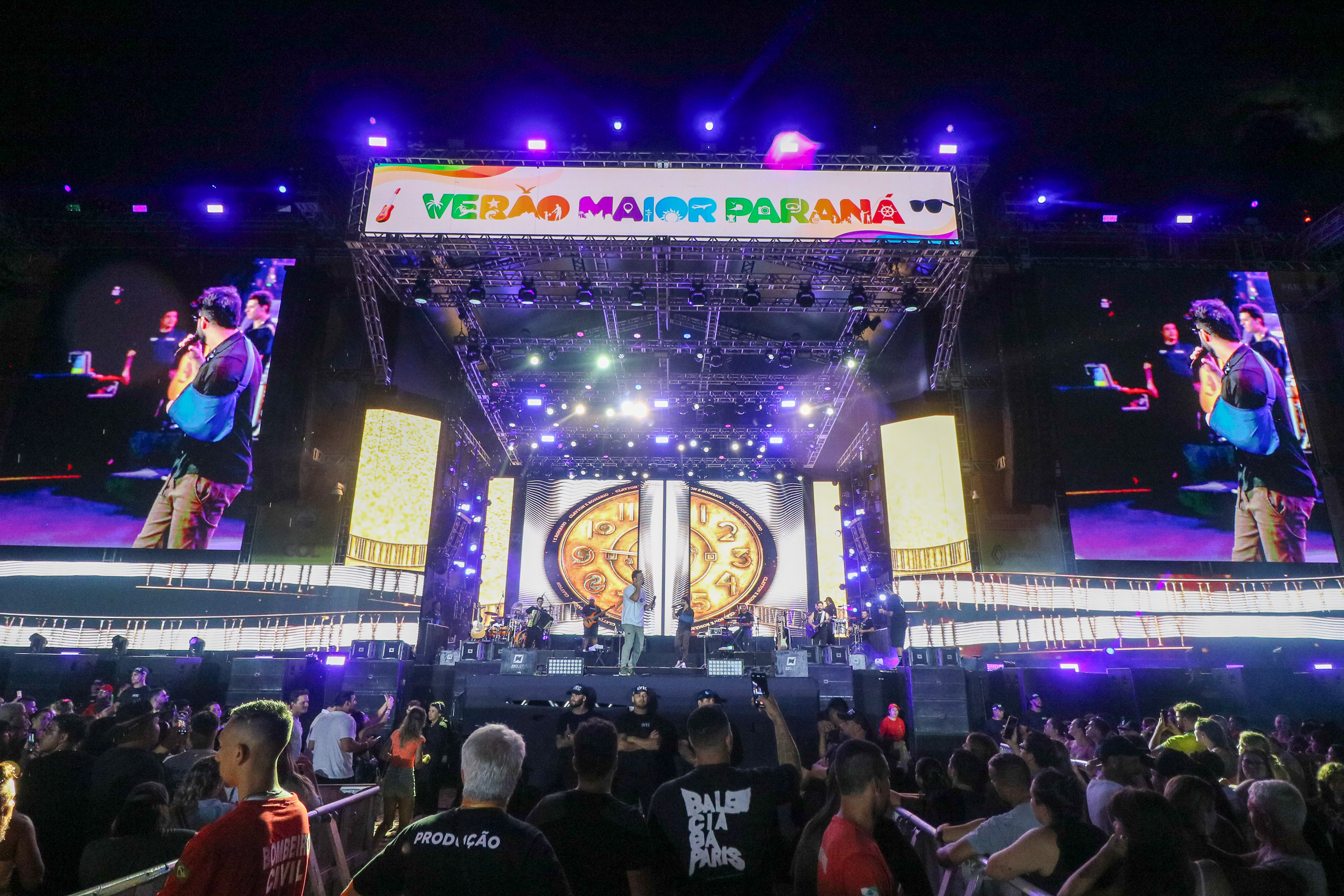 Clayton e Romario no Verao Maior Parana em Matinhos