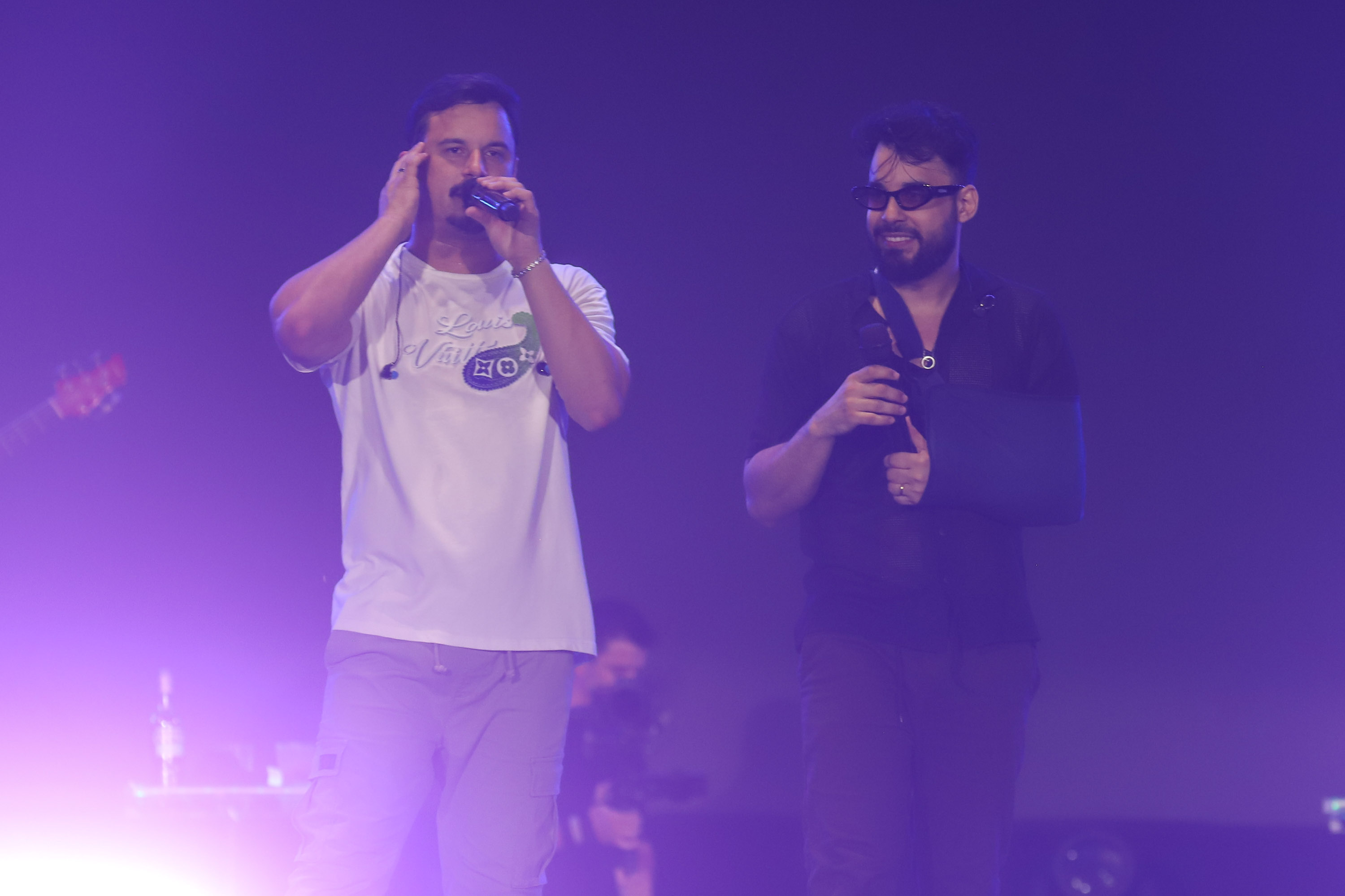 Clayton e Romario no Verao Maior Parana em Matinhos