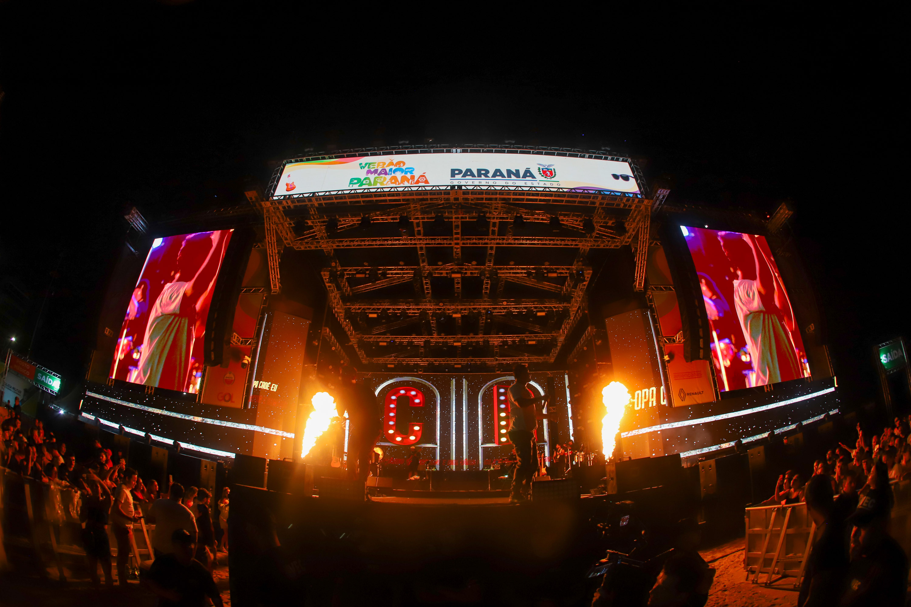 Clayton e Romario no Verao Maior Parana em Matinhos