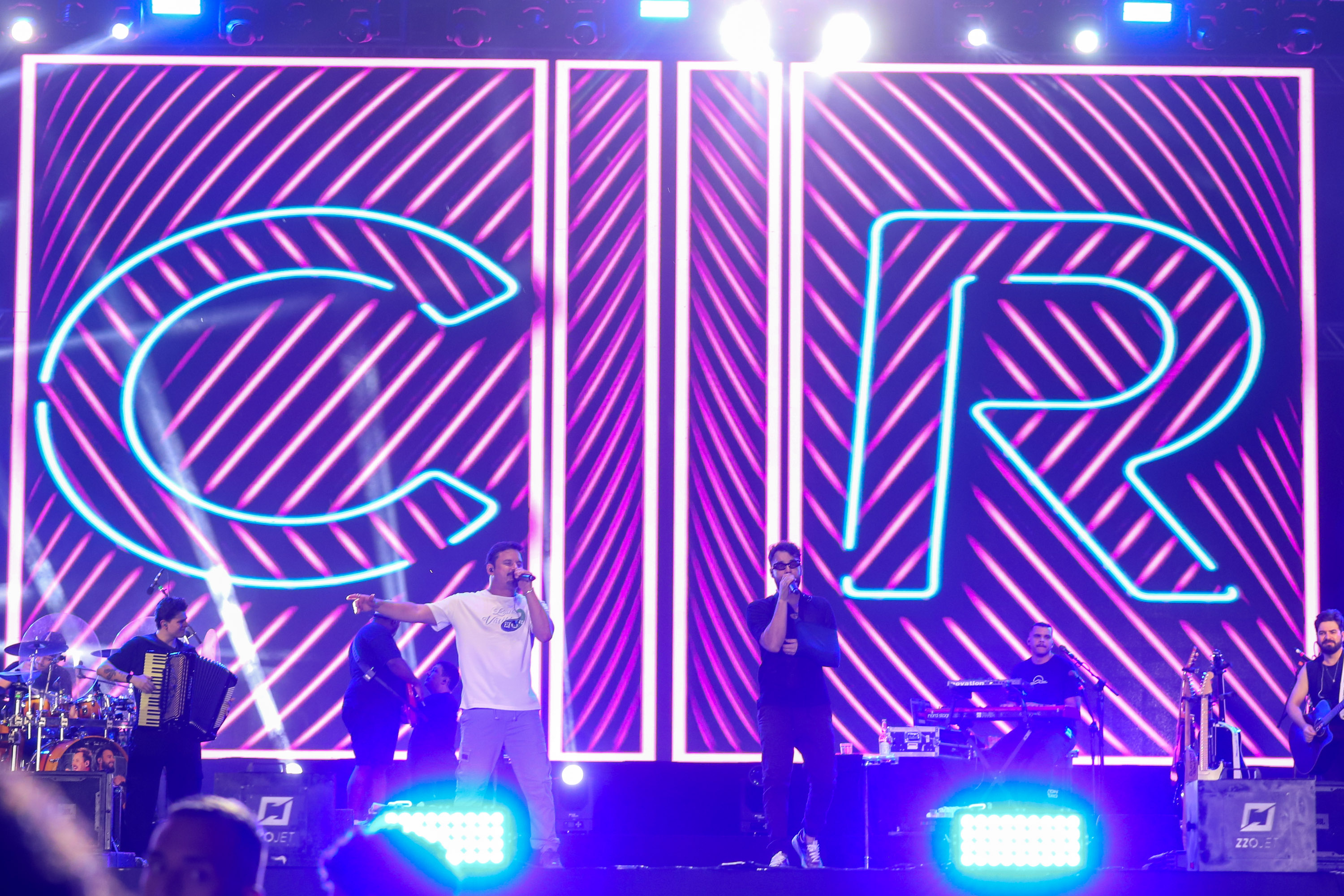 Clayton e Romario no Verao Maior Parana em Matinhos