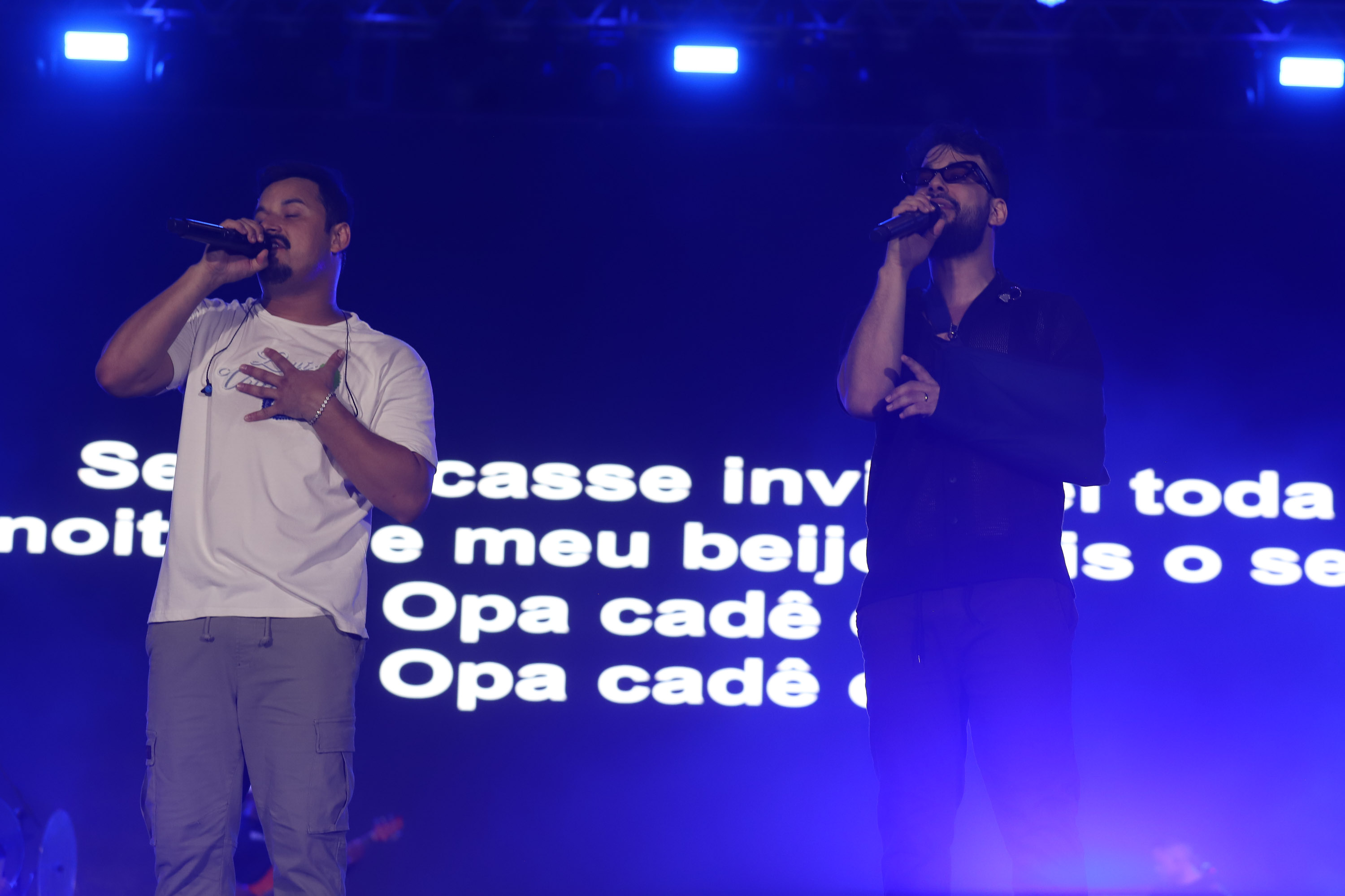 Clayton e Romario no Verao Maior Parana em Matinhos