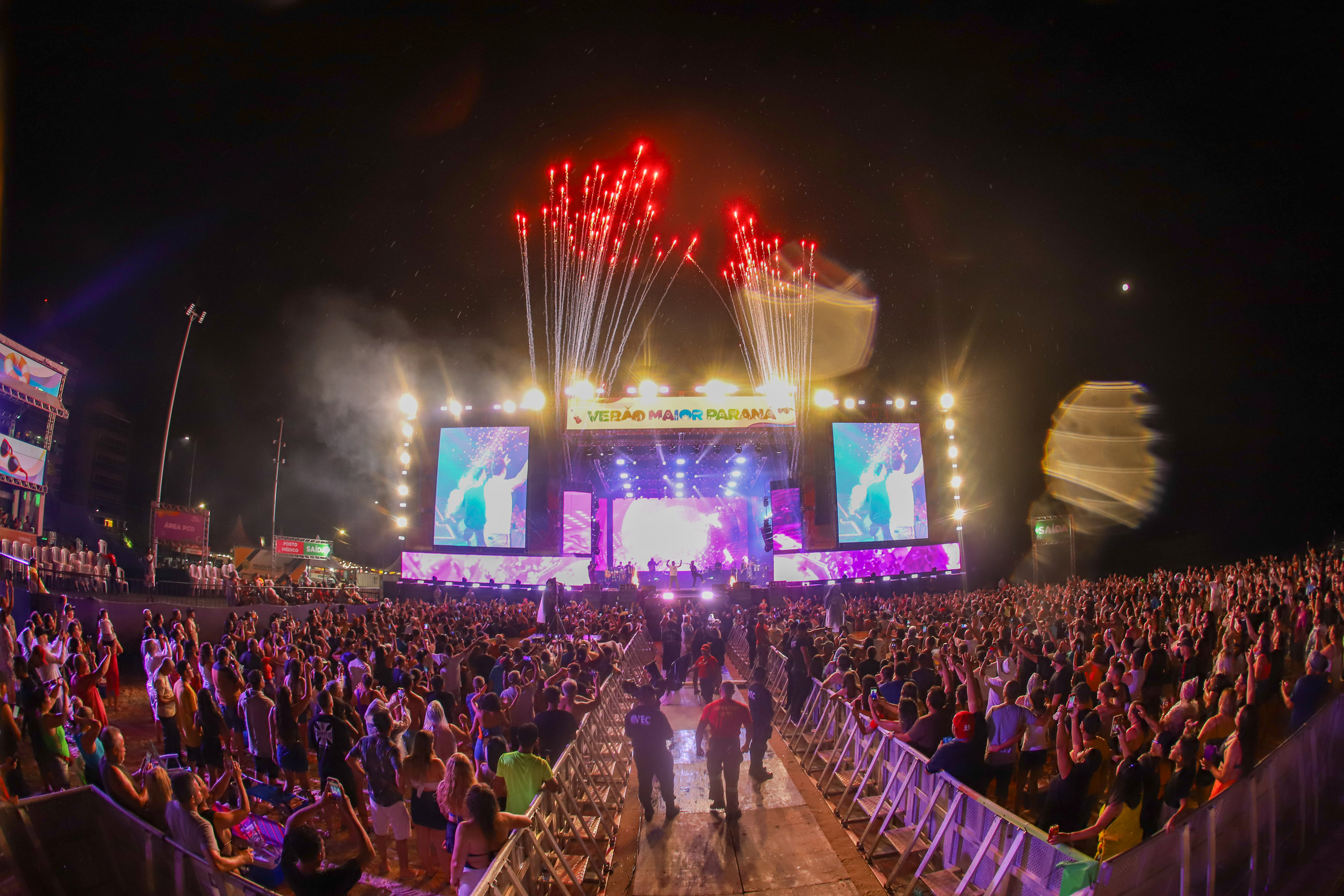 Clayton e Romario no Verao Maior Parana em Matinhos