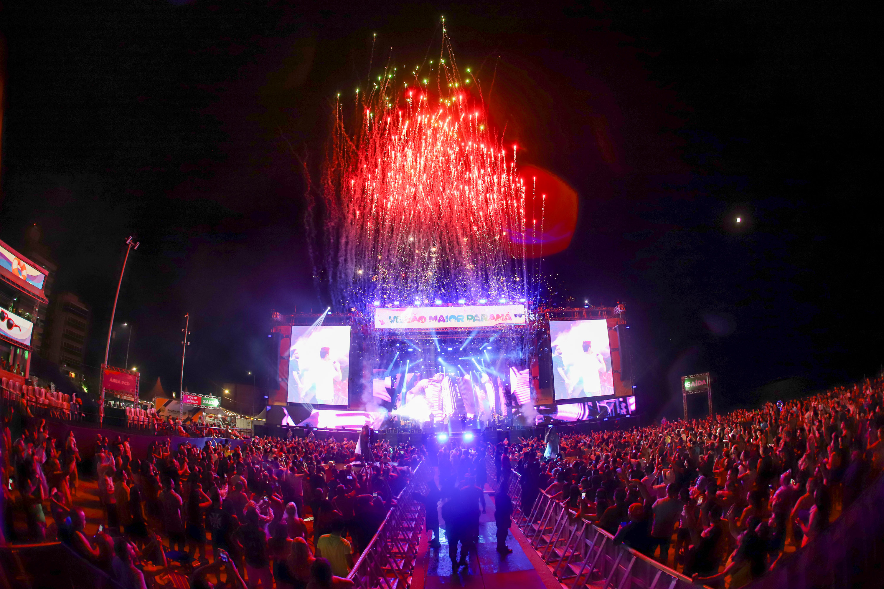 Clayton e Romario no Verao Maior Parana em Matinhos