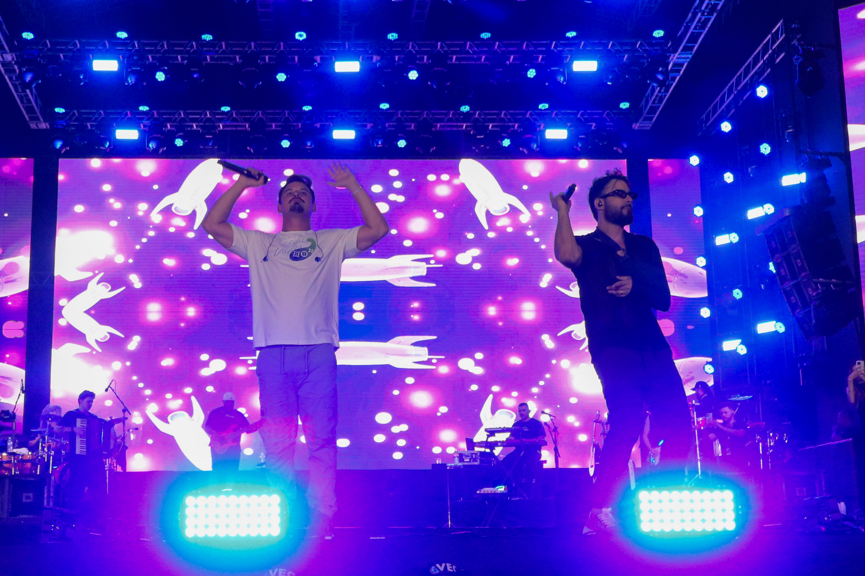 Clayton e Romario no Verao Maior Parana em Matinhos