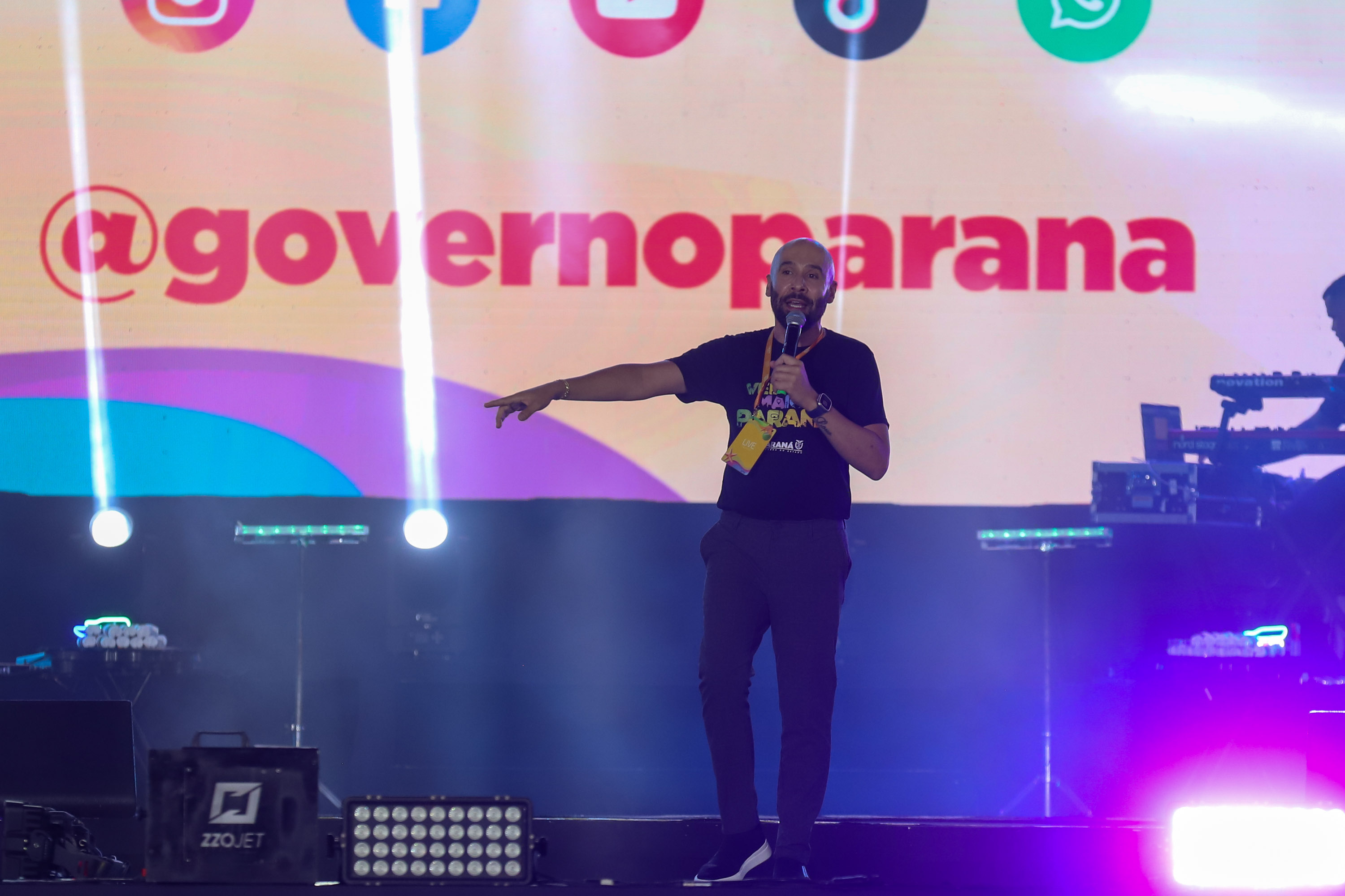 Clayton e Romario no Verao Maior Parana em Matinhos