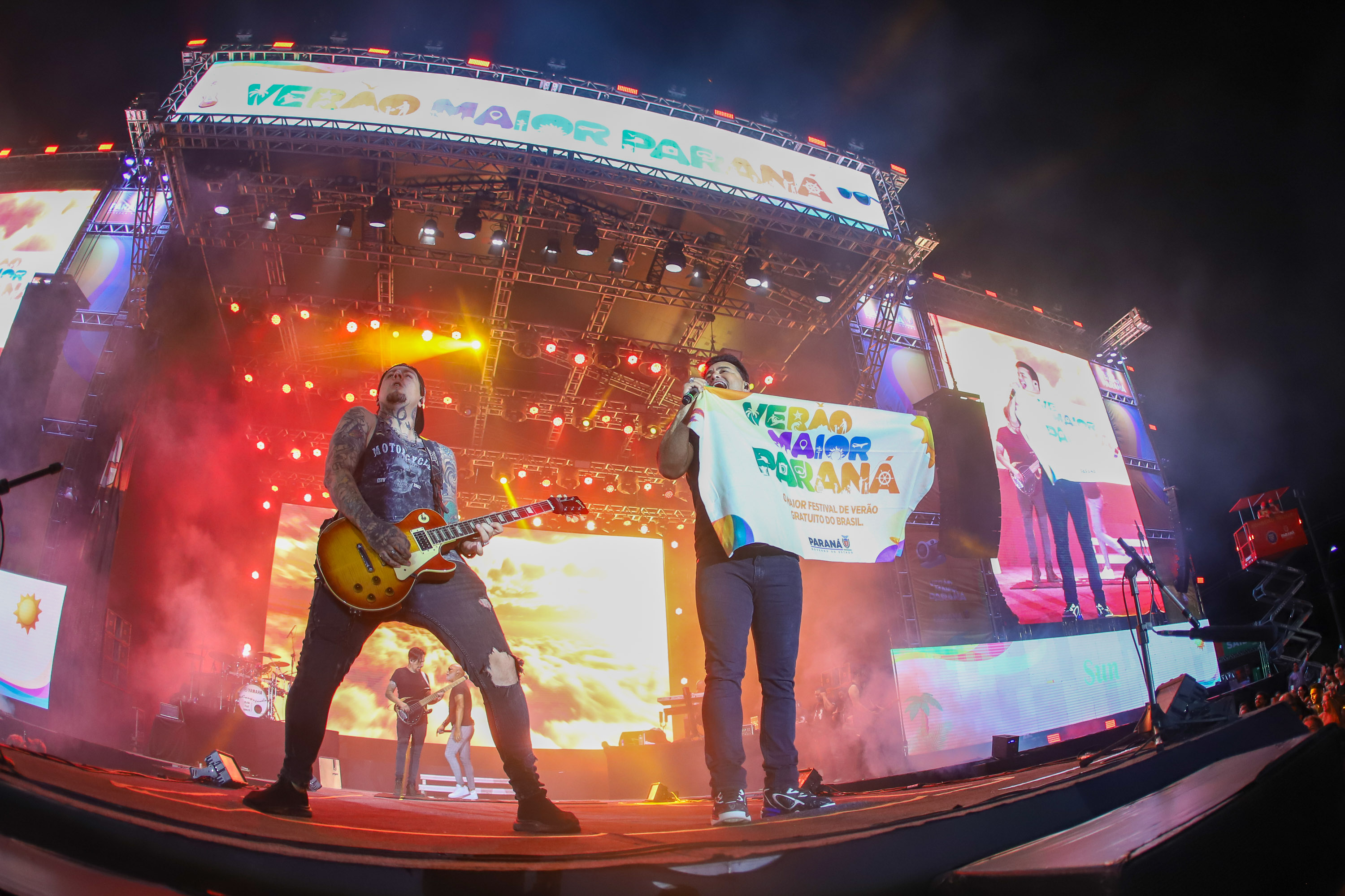 Rick e Renner no Verao Maior Parana 2025