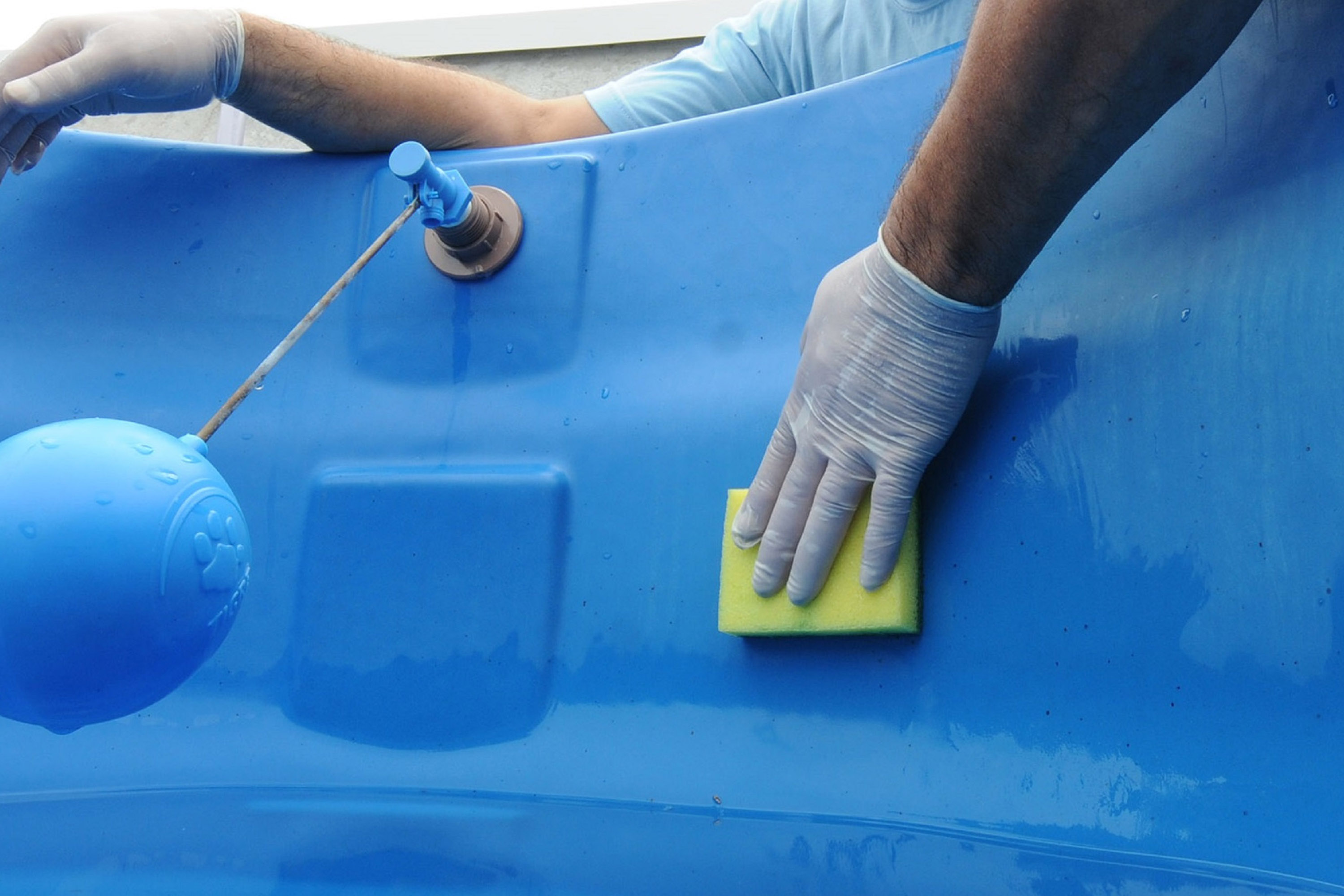 SANEPAR CAIXA D'ÁGUA LIMPEZA