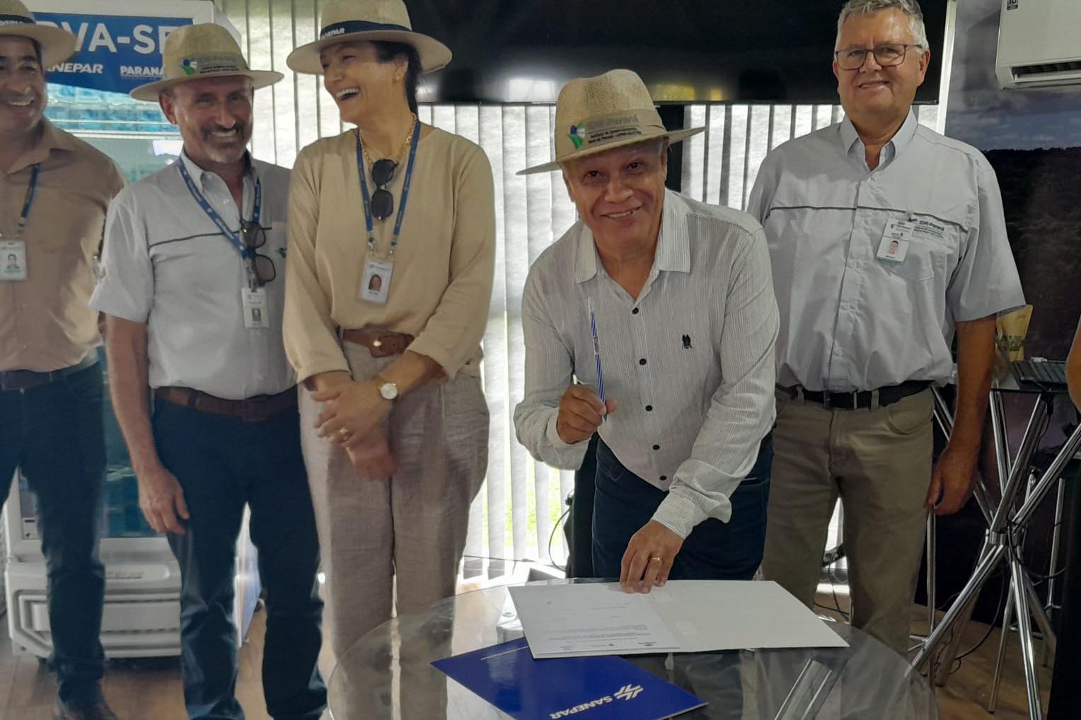 Sanepar e IDR-Paraná celebram cooperação técnica em prol de mananciais de abastecimento