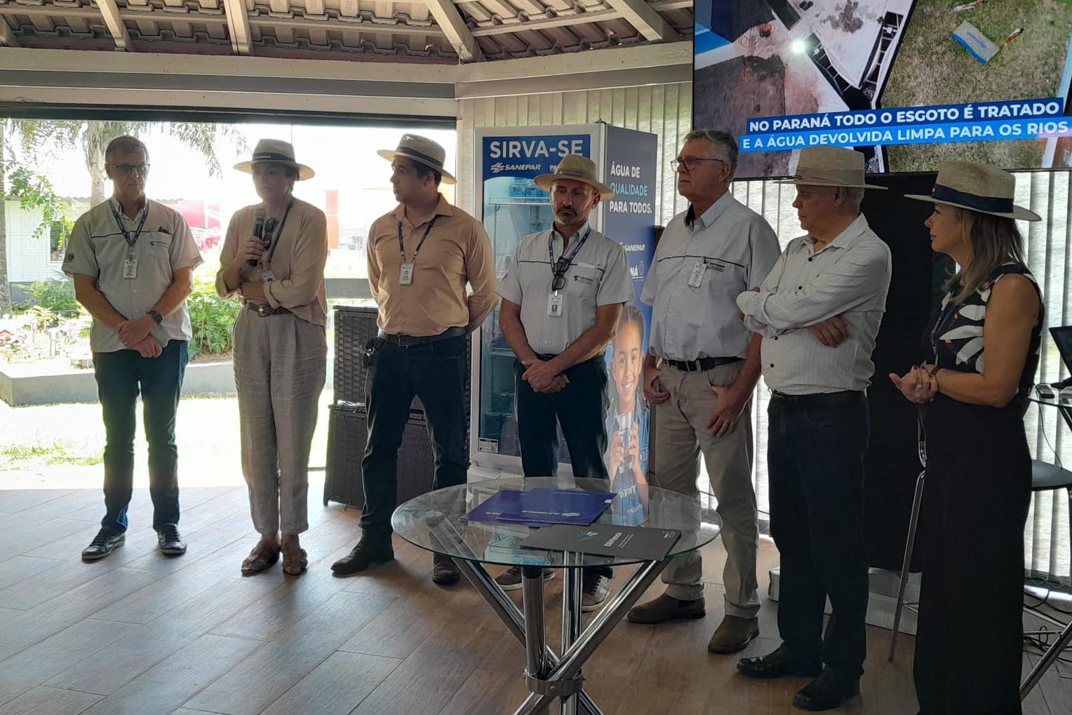 Sanepar e IDR-Paraná celebram cooperação técnica em prol de mananciais de abastecimento