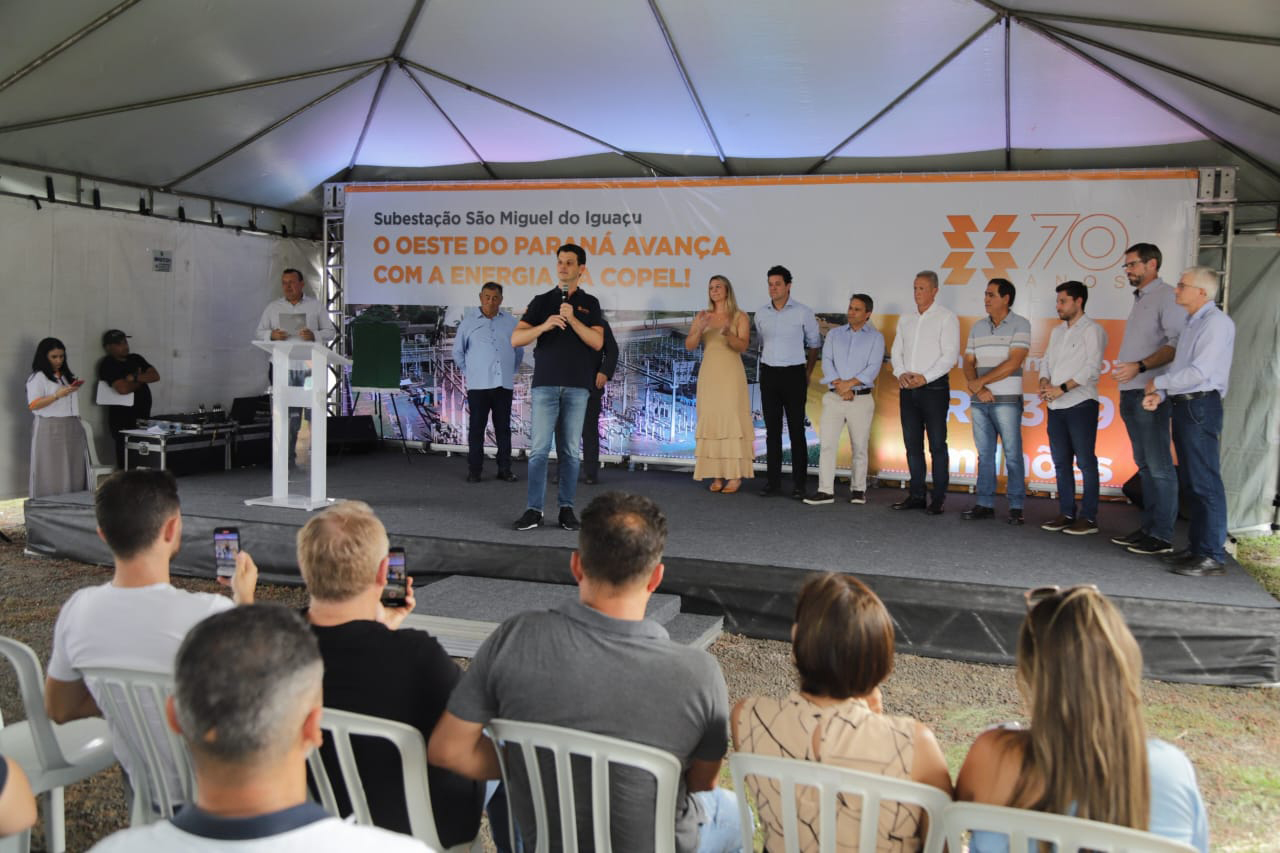 COPEL INAUGURA SUBESTAÇÃO SÃO MIGUEL DO IGUAÇU