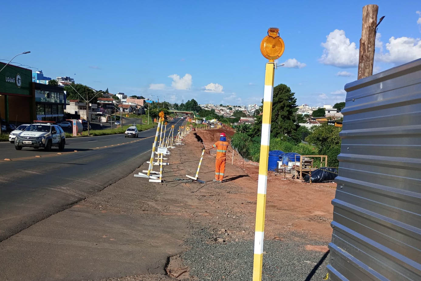 Para obra de trincheira, passarela que liga bairros em Telêmaco Borba será demolida no dia 9 de março