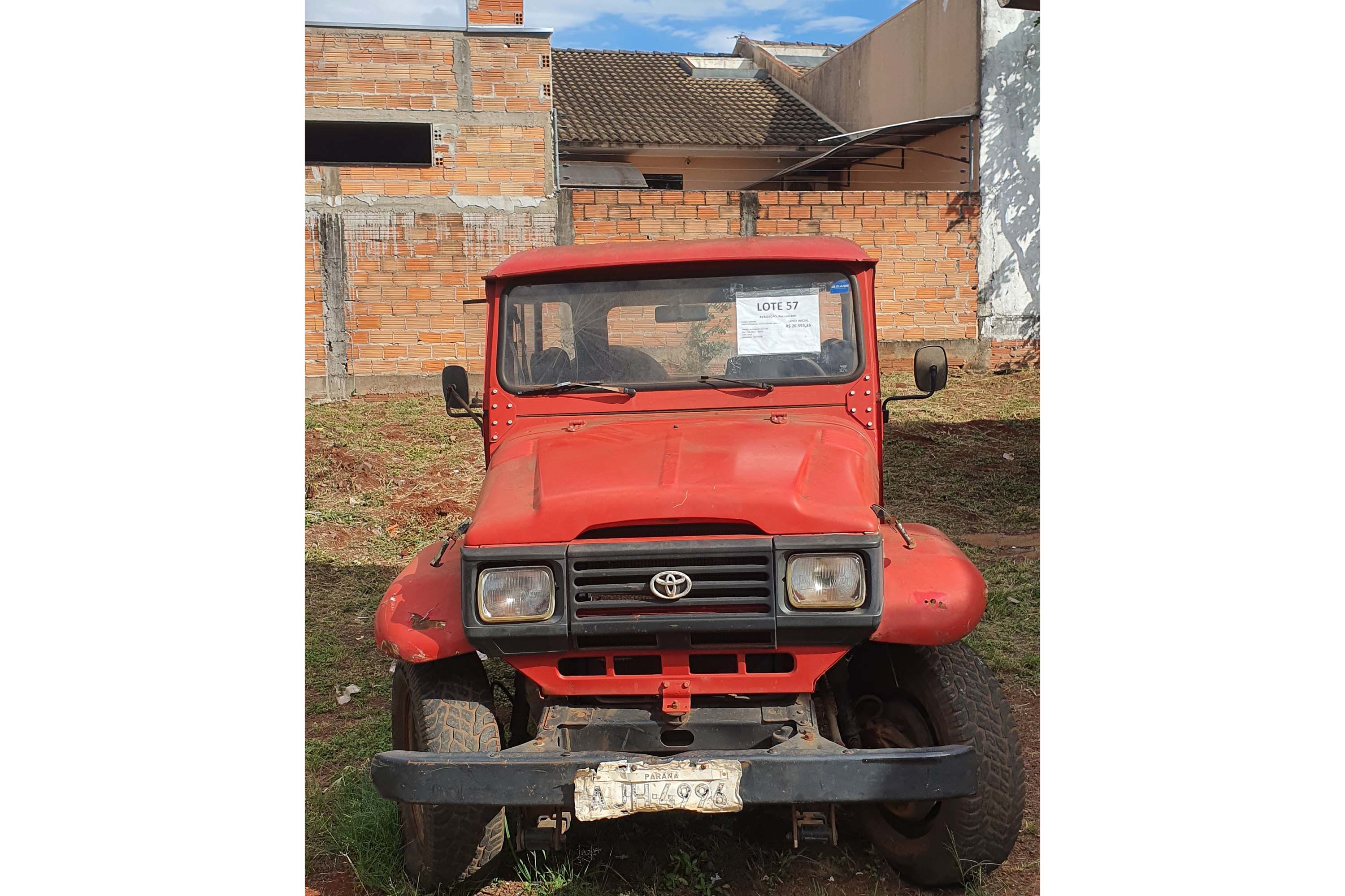 Governo do Paraná realiza leilão de veículos em Cascavel; visitação começa nesta semana.